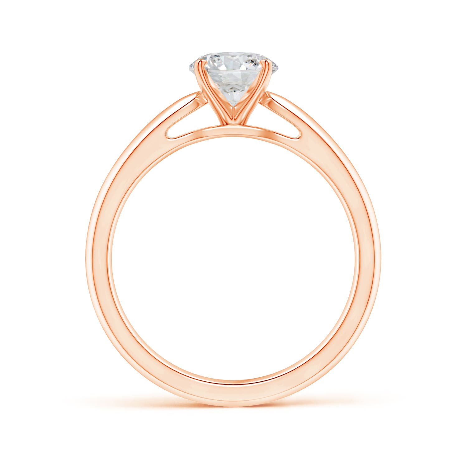 H, SI2 / 1 CT / 14 KT Rose Gold