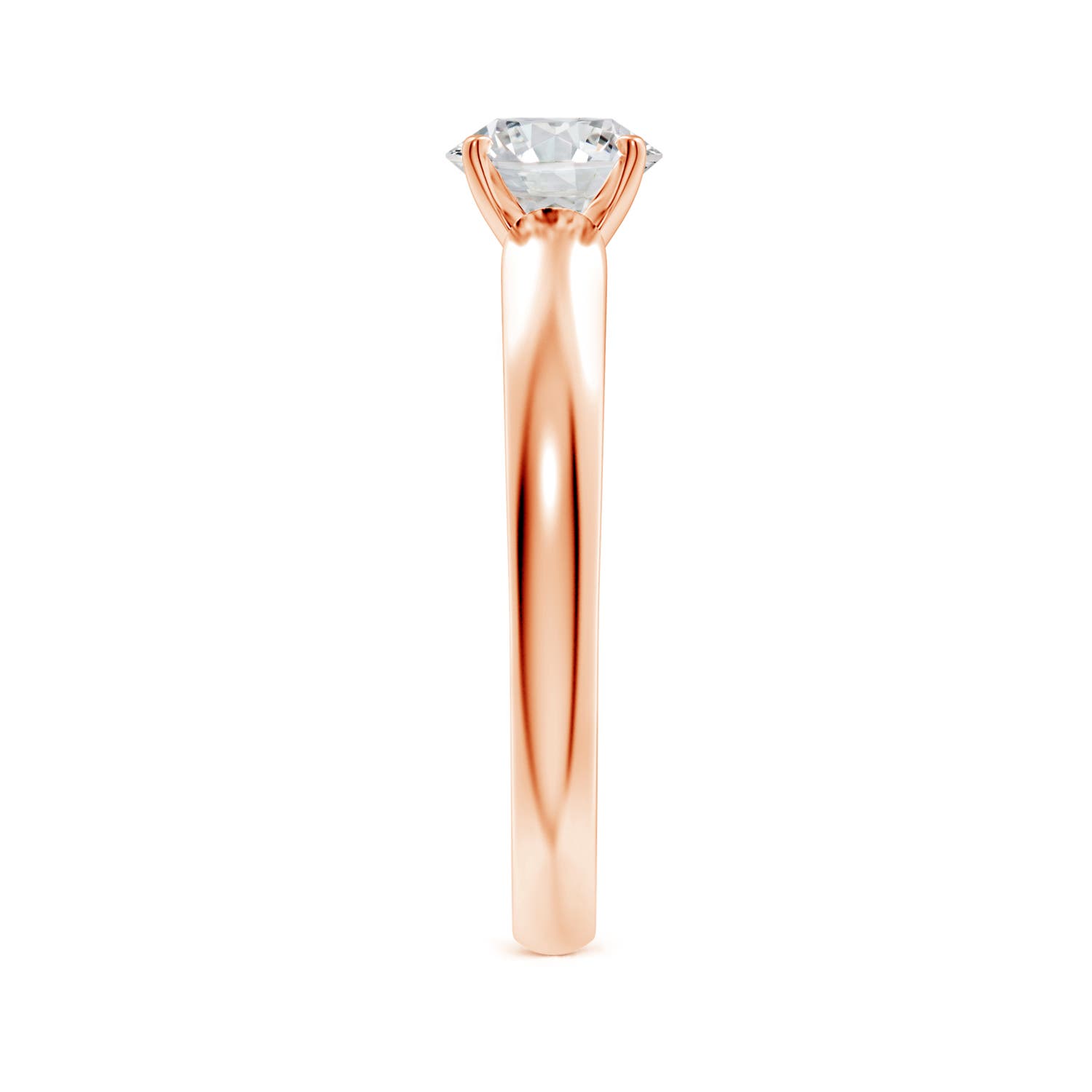 H, SI2 / 1 CT / 14 KT Rose Gold