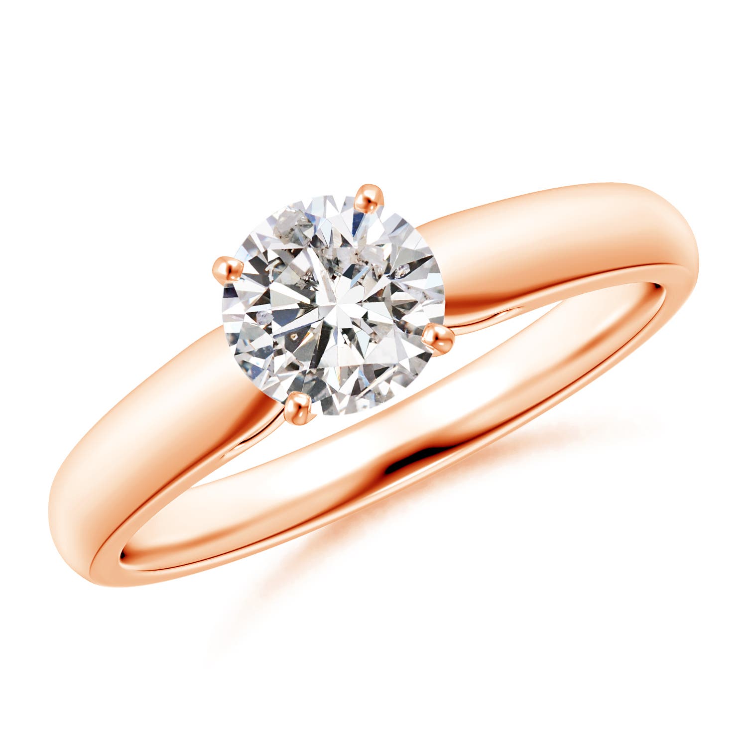 I-J, I1-I2 / 0.75 CT / 14 KT Rose Gold