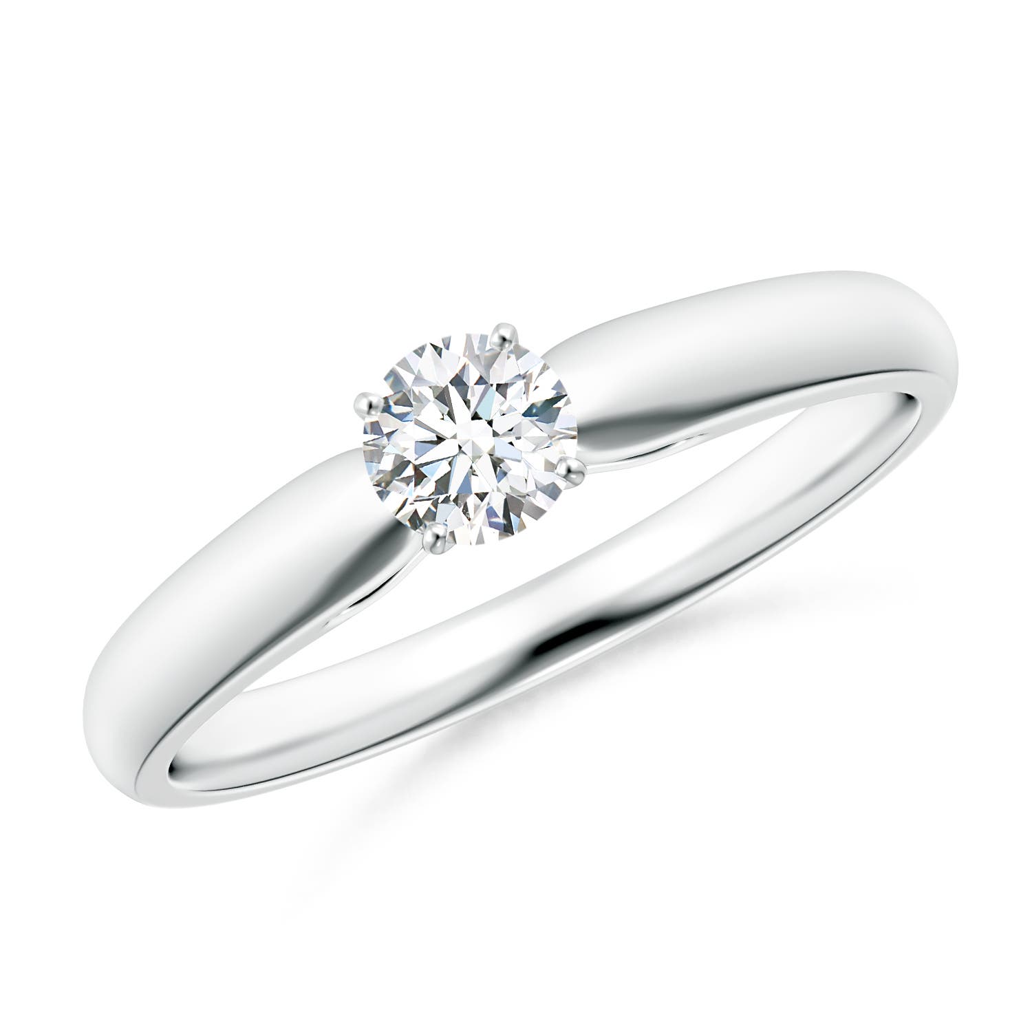 G, VS2 / 0.25 CT / 14 KT White Gold