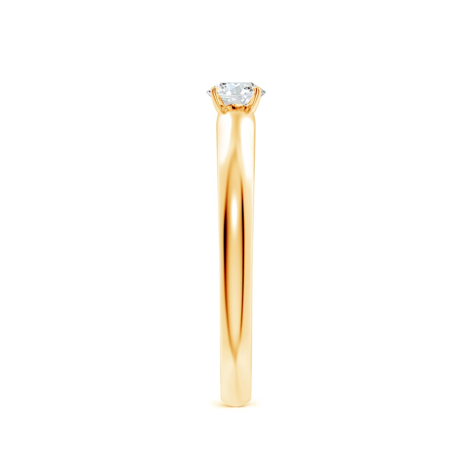 G, VS2 / 0.25 CT / 14 KT Yellow Gold