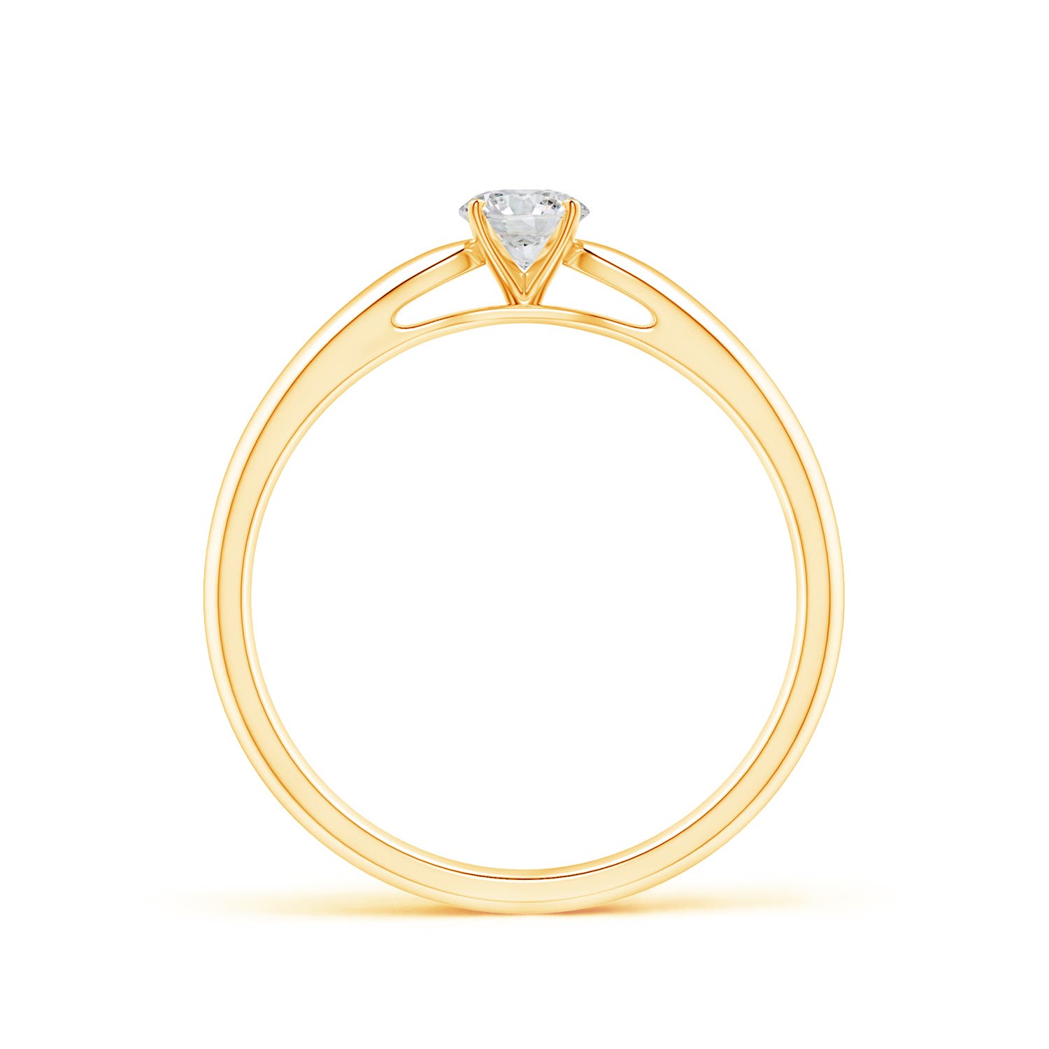 H, SI2 / 0.25 CT / 14 KT Yellow Gold