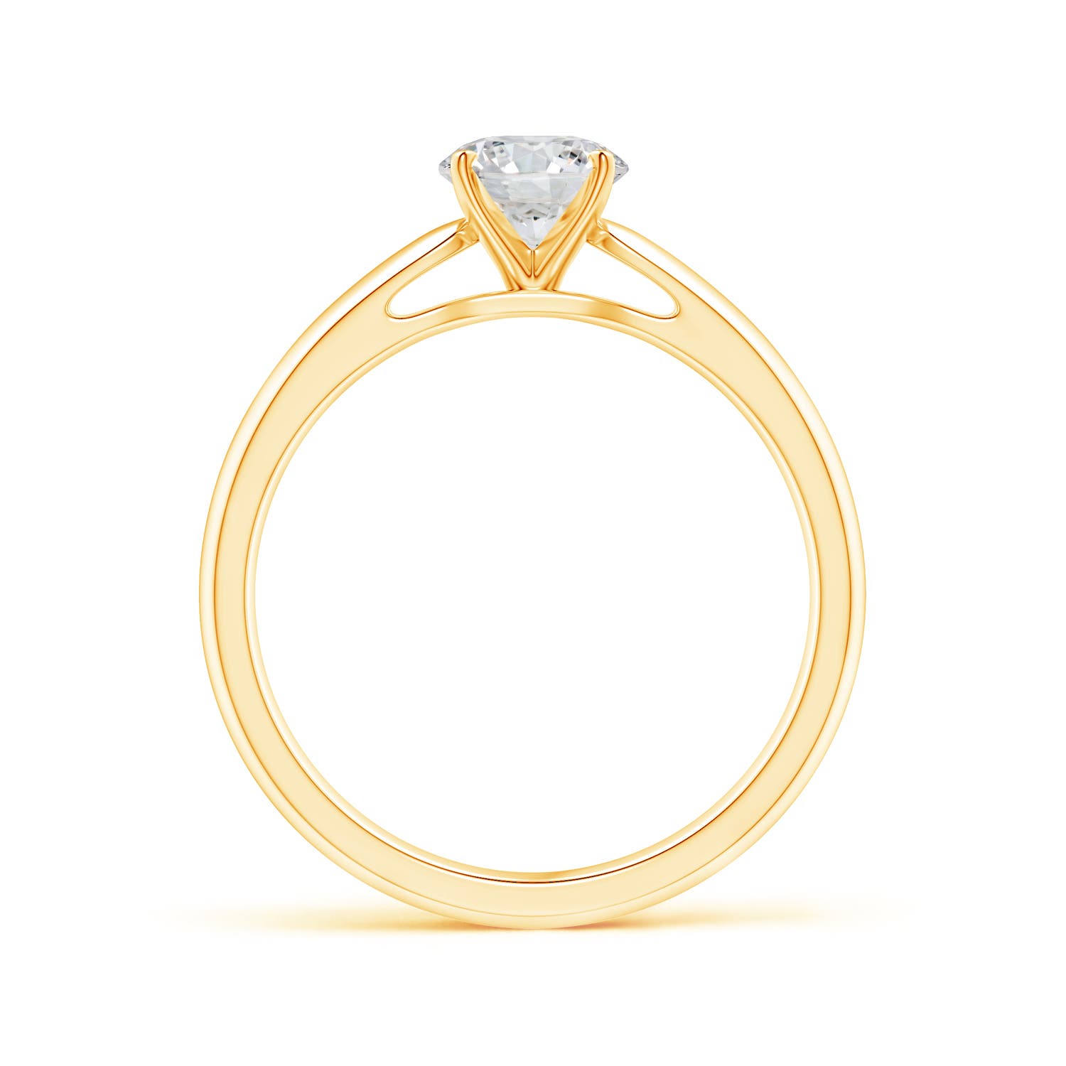 H, SI2 / 0.75 CT / 14 KT Yellow Gold