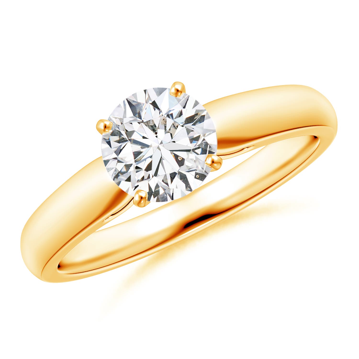 H, SI2 / 1 CT / 14 KT Yellow Gold