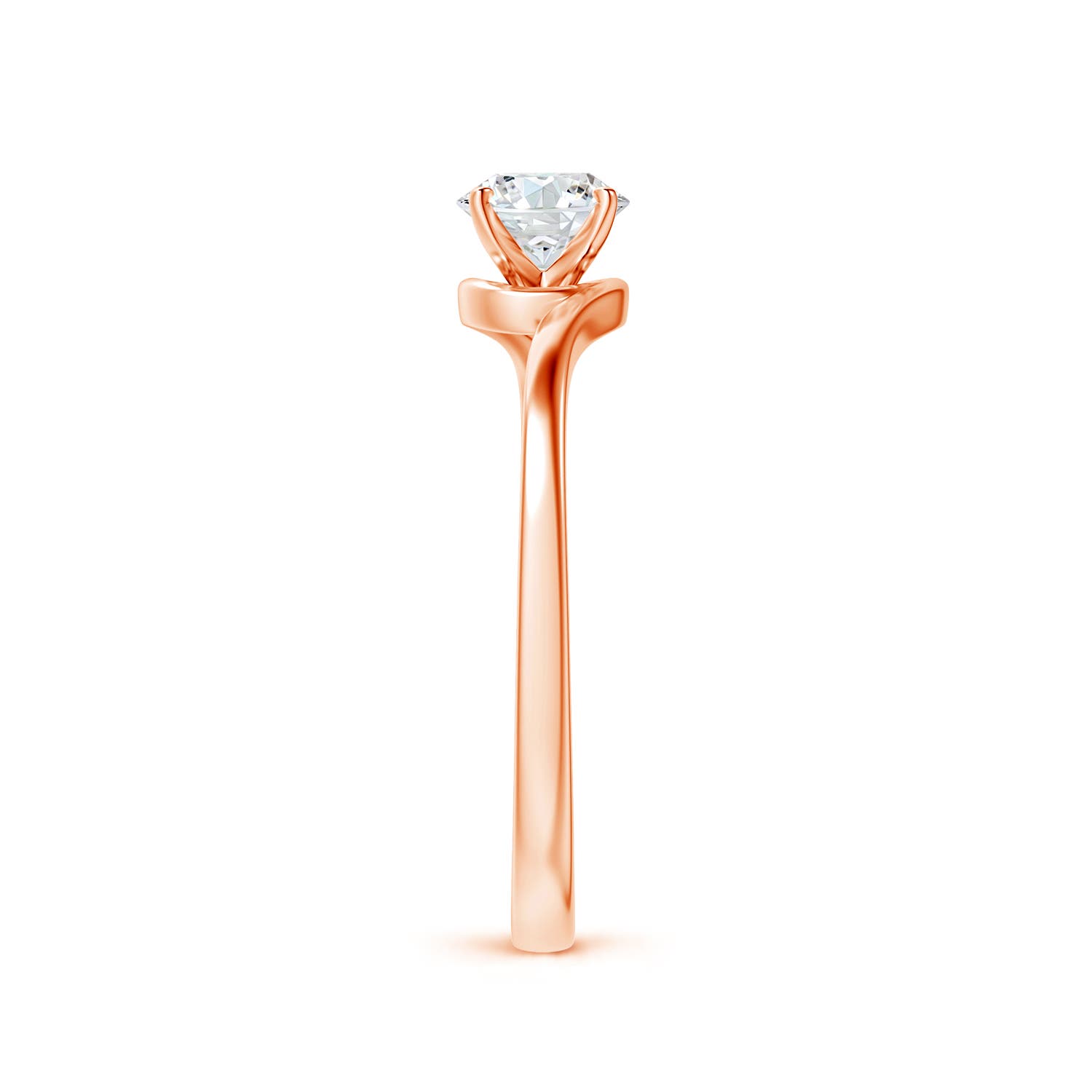 G, VS2 / 0.5 CT / 14 KT Rose Gold