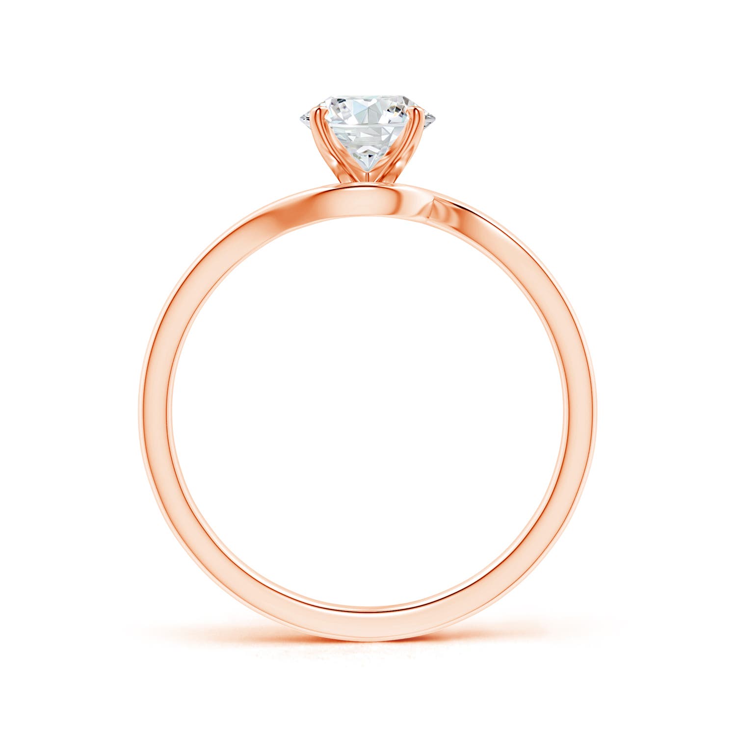 G, VS2 / 0.75 CT / 14 KT Rose Gold