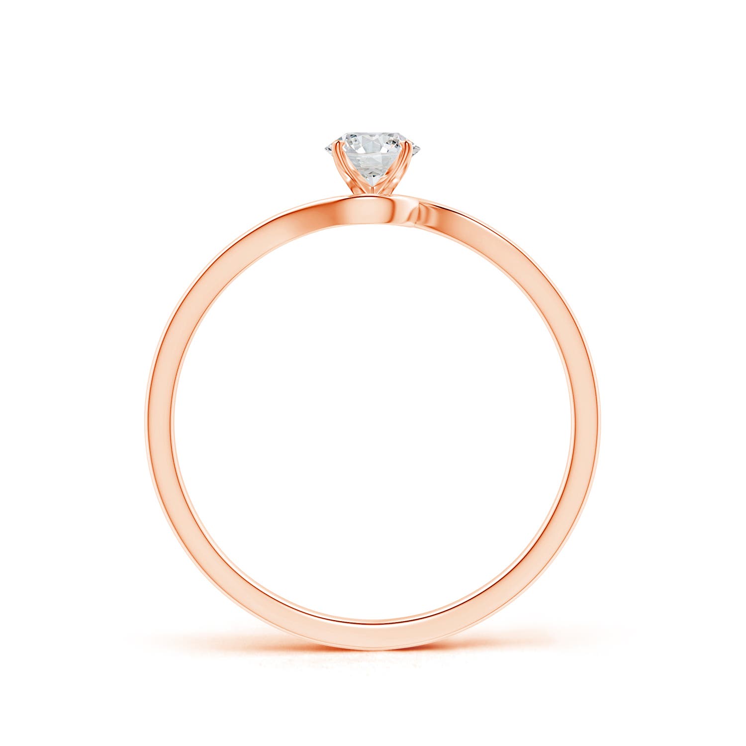 H, SI2 / 0.25 CT / 14 KT Rose Gold