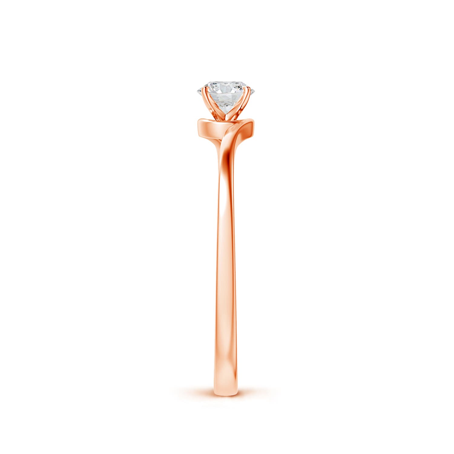 H, SI2 / 0.25 CT / 14 KT Rose Gold