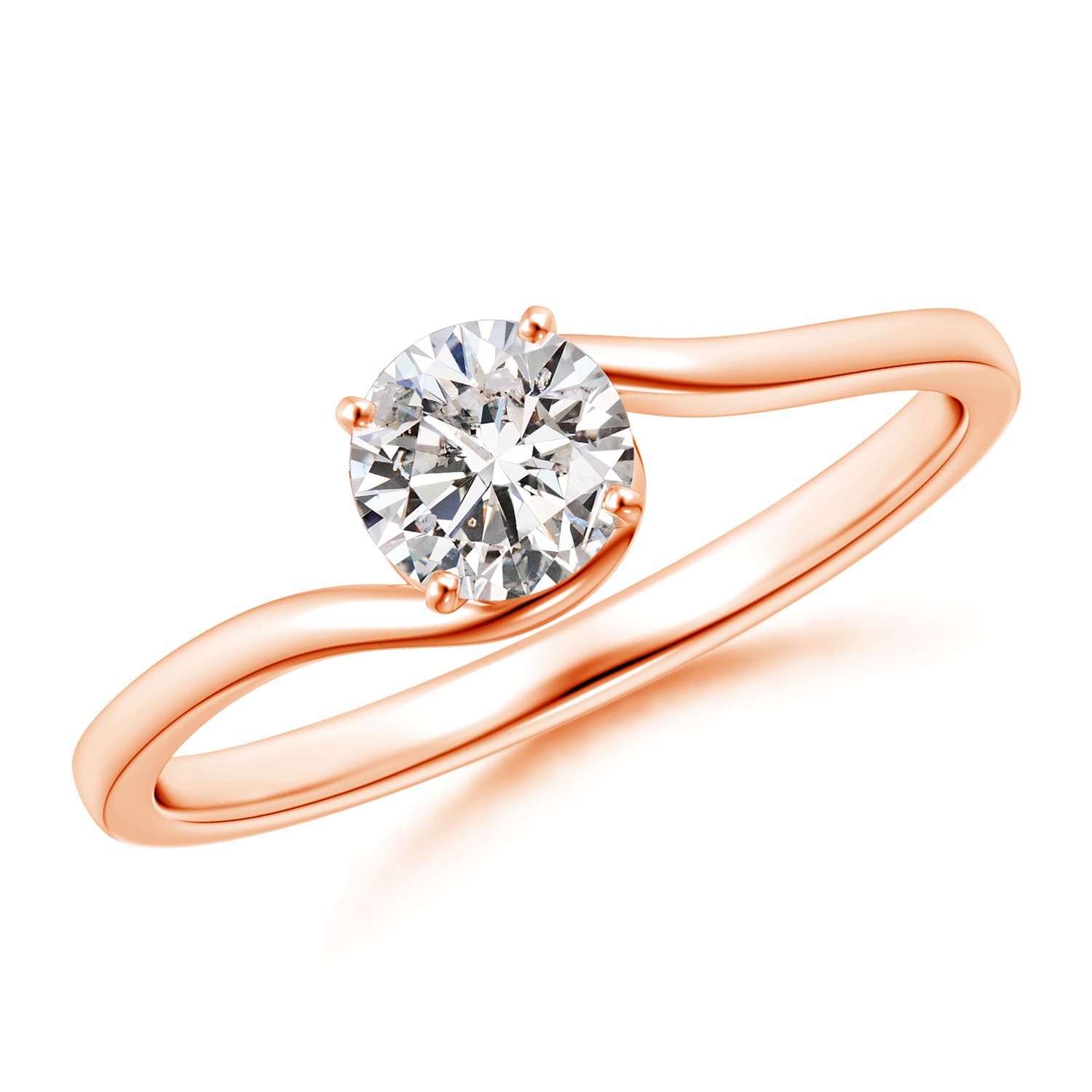 I-J, I1-I2 / 0.5 CT / 14 KT Rose Gold