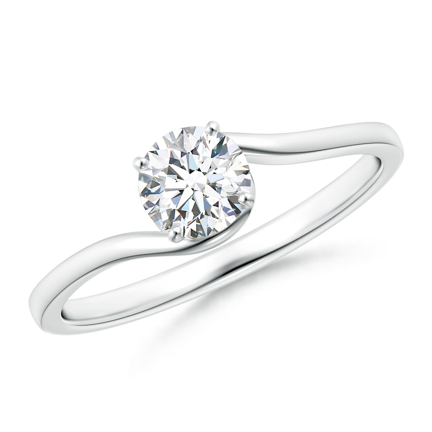 G, VS2 / 0.5 CT / 14 KT White Gold