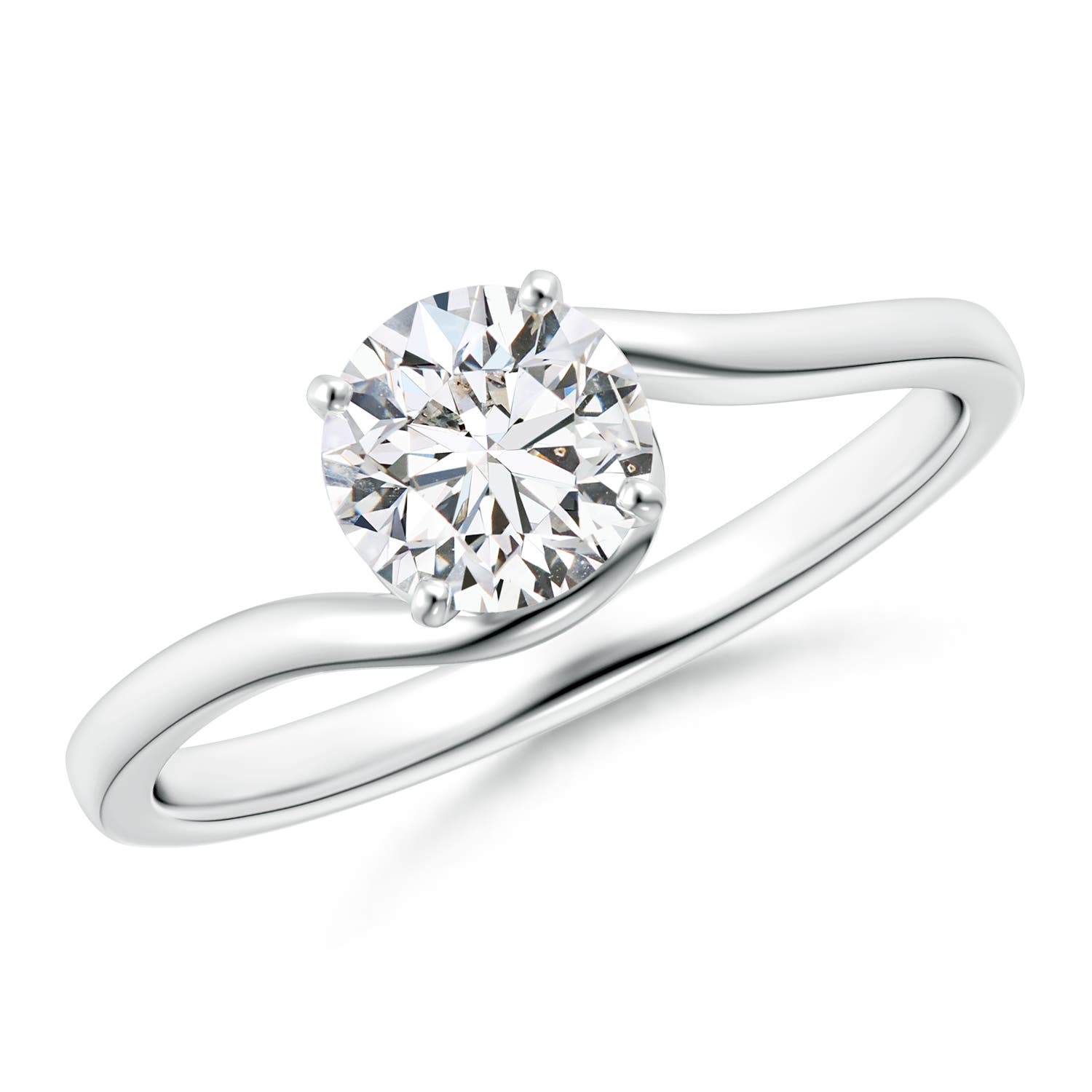 H, SI2 / 0.75 CT / 14 KT White Gold