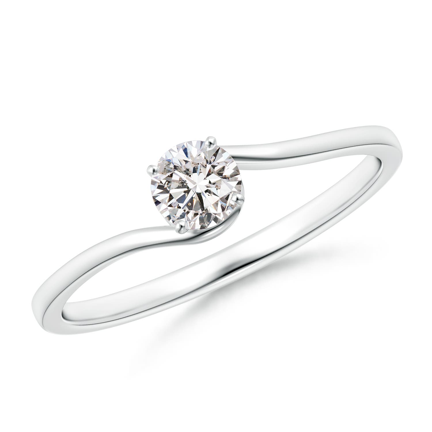 I-J, I1-I2 / 0.25 CT / 14 KT White Gold