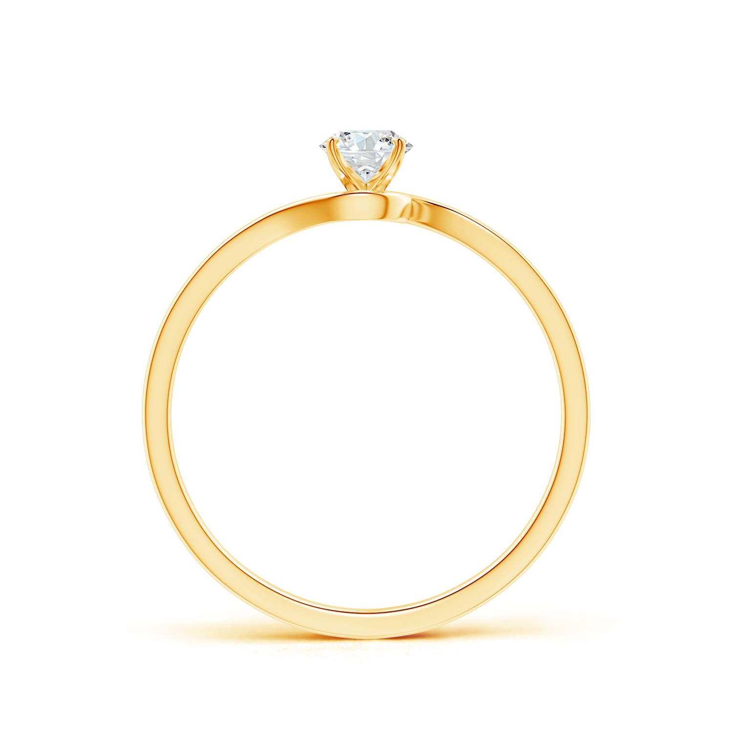 G, VS2 / 0.25 CT / 14 KT Yellow Gold