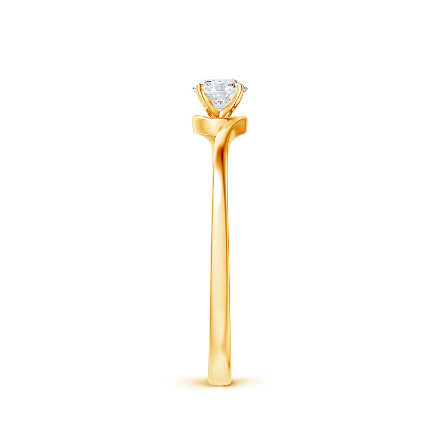 G, VS2 / 0.25 CT / 14 KT Yellow Gold