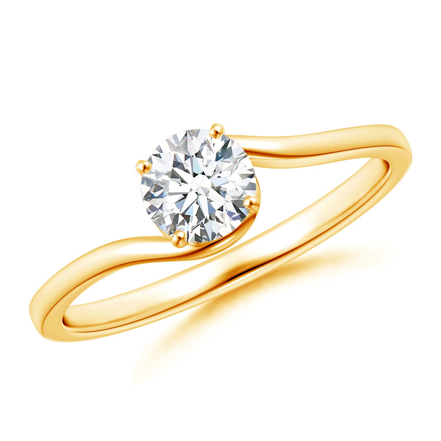 G, VS2 / 0.5 CT / 14 KT Yellow Gold