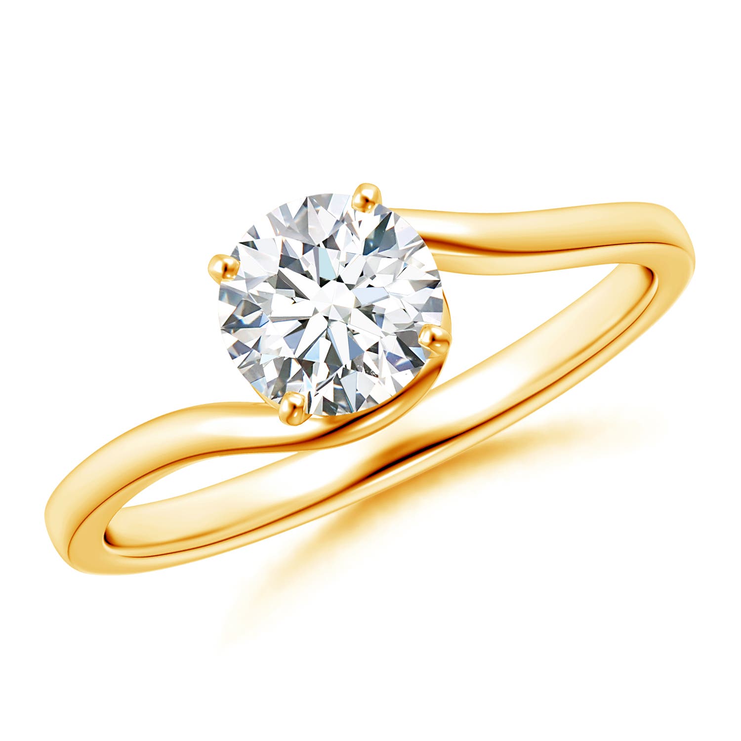 G, VS2 / 0.75 CT / 14 KT Yellow Gold