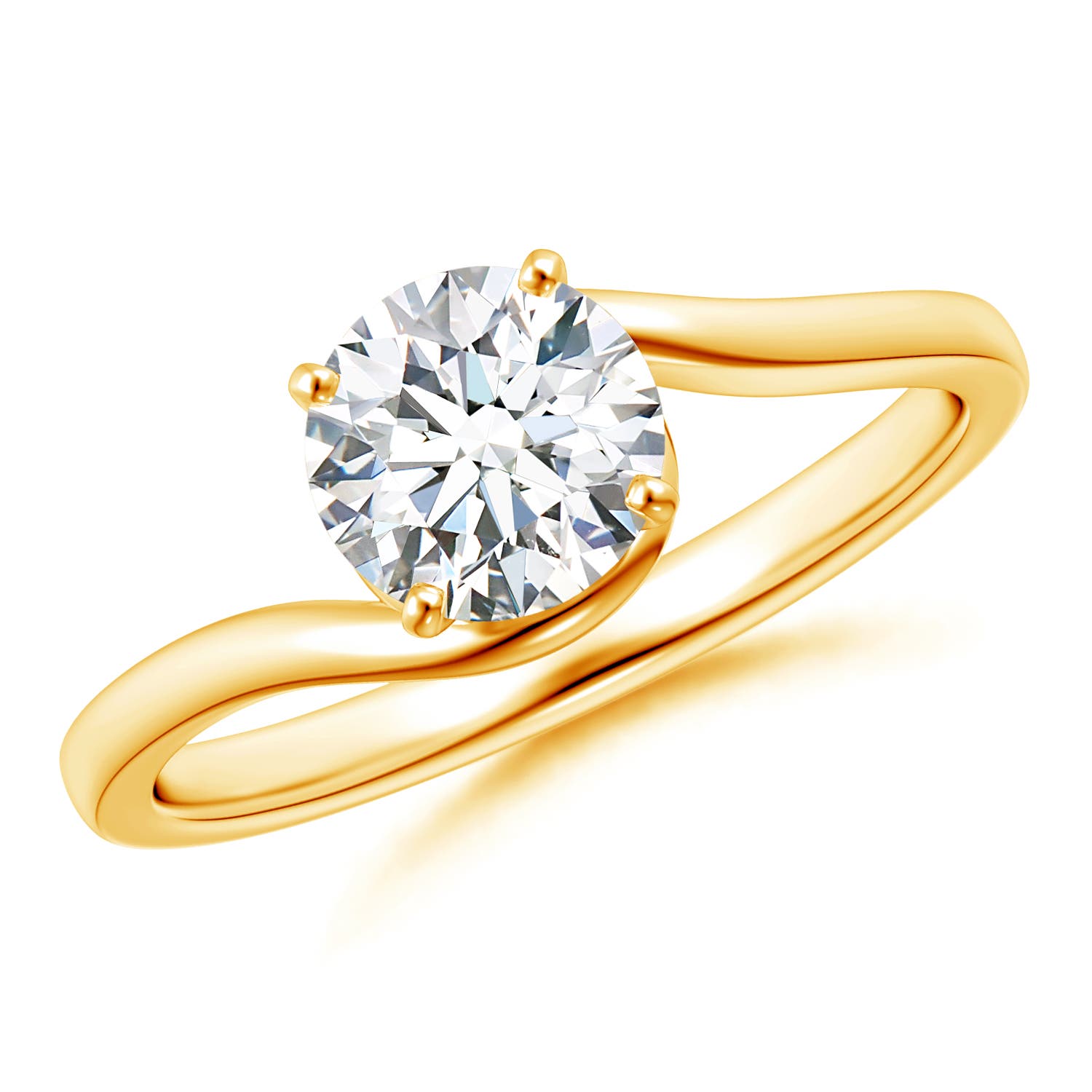 G, VS2 / 1 CT / 14 KT Yellow Gold