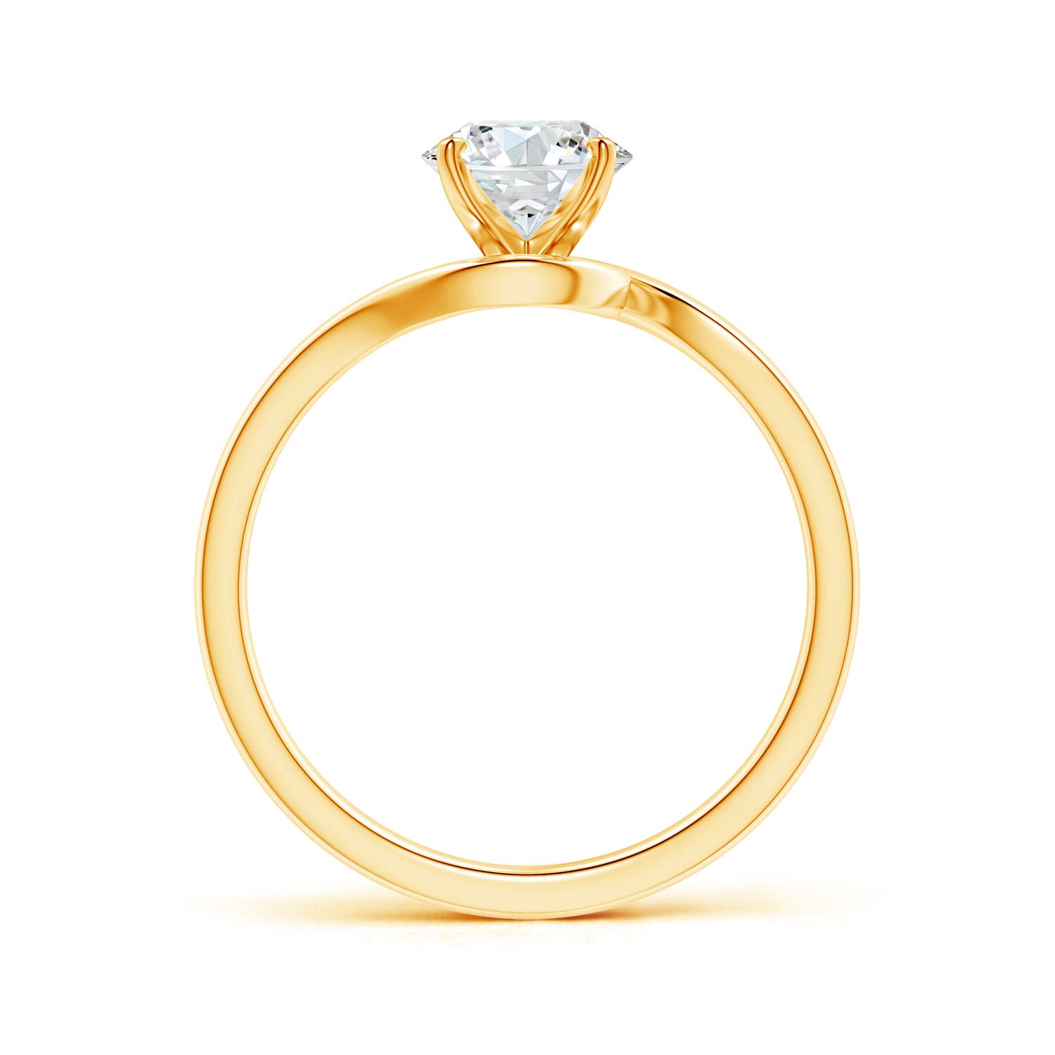 G, VS2 / 1 CT / 14 KT Yellow Gold