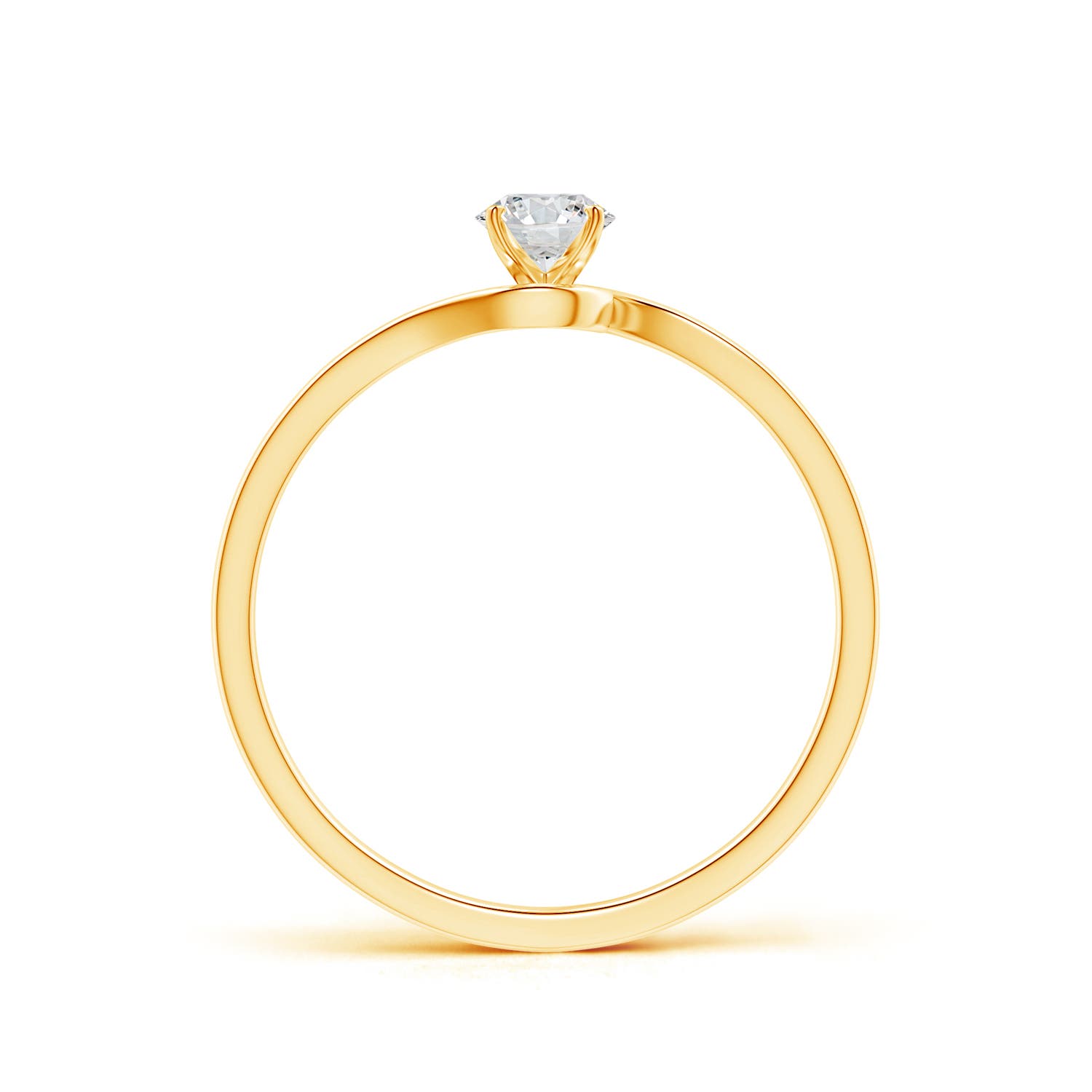 H, SI2 / 0.25 CT / 14 KT Yellow Gold