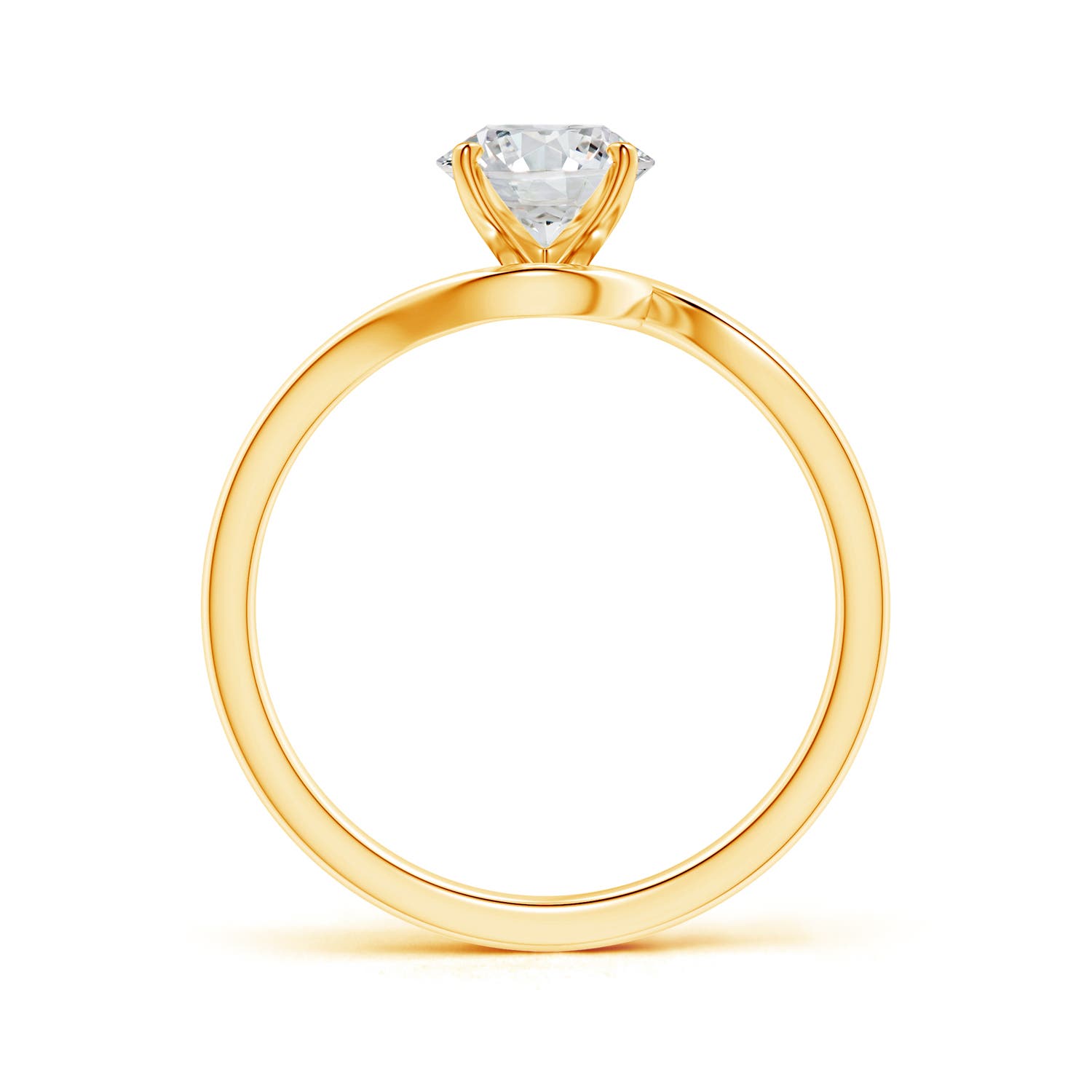 H, SI2 / 1 CT / 14 KT Yellow Gold