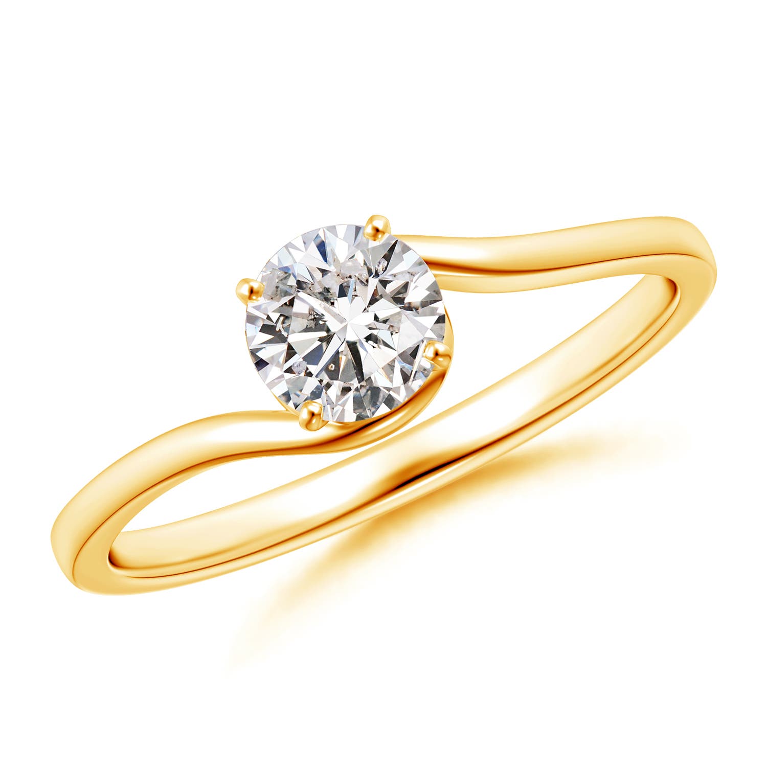 I-J, I1-I2 / 0.5 CT / 14 KT Yellow Gold