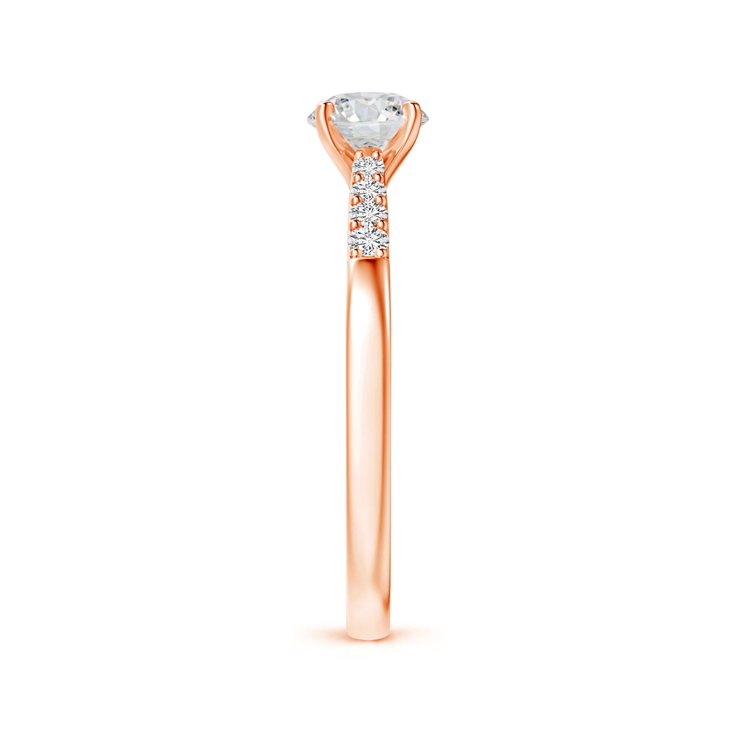 H, SI2 / 0.78 CT / 14 KT Rose Gold