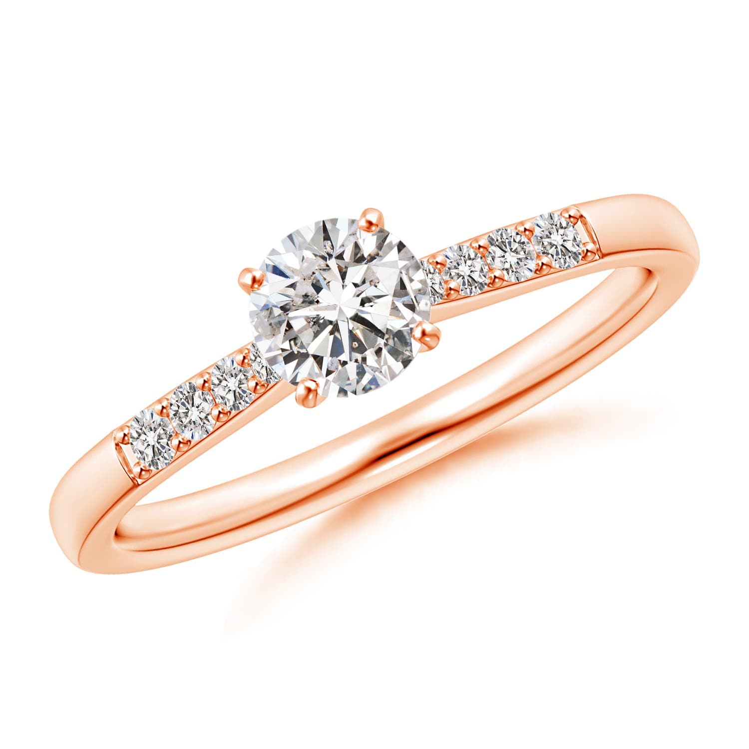 I-J, I1-I2 / 0.52 CT / 14 KT Rose Gold