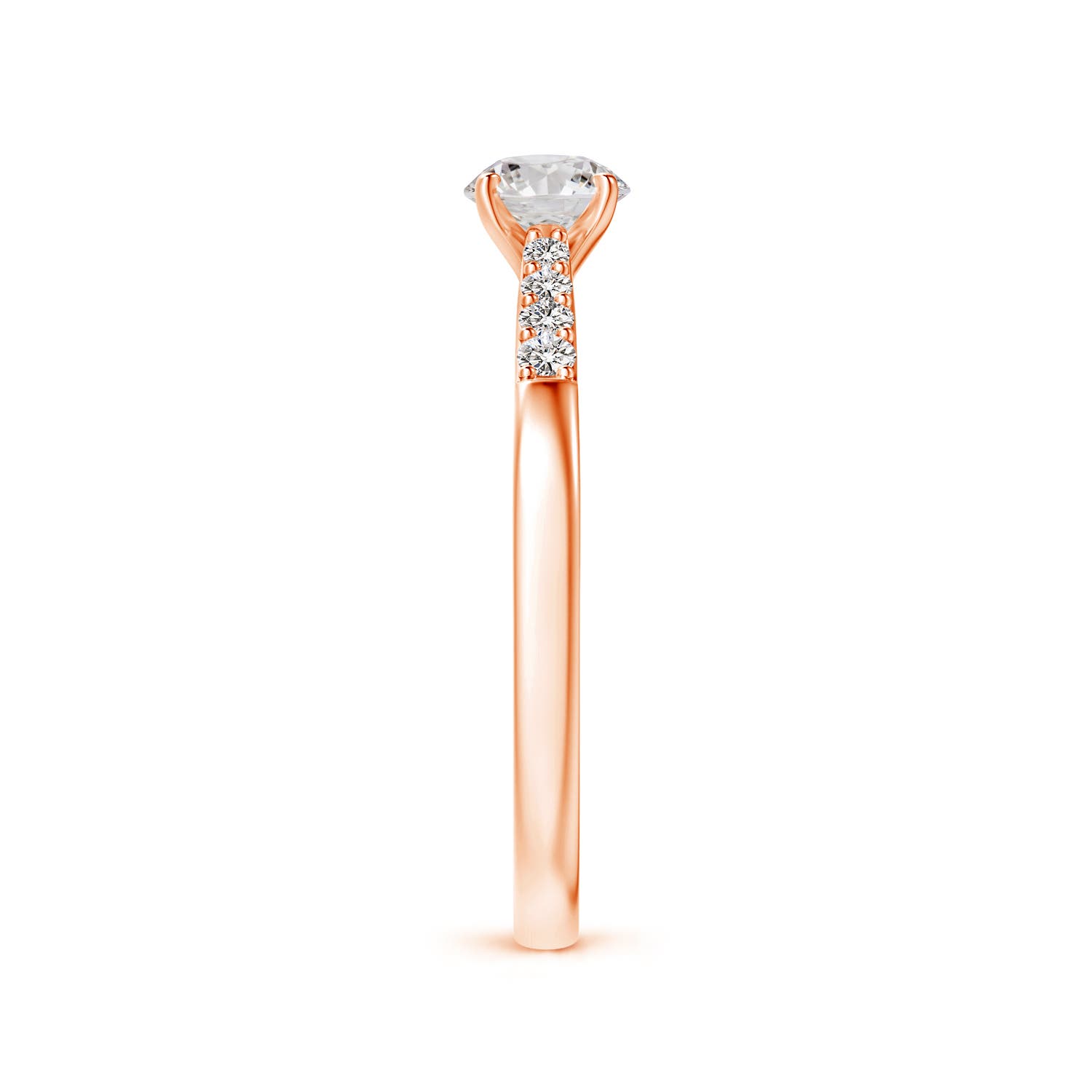 I-J, I1-I2 / 0.52 CT / 14 KT Rose Gold