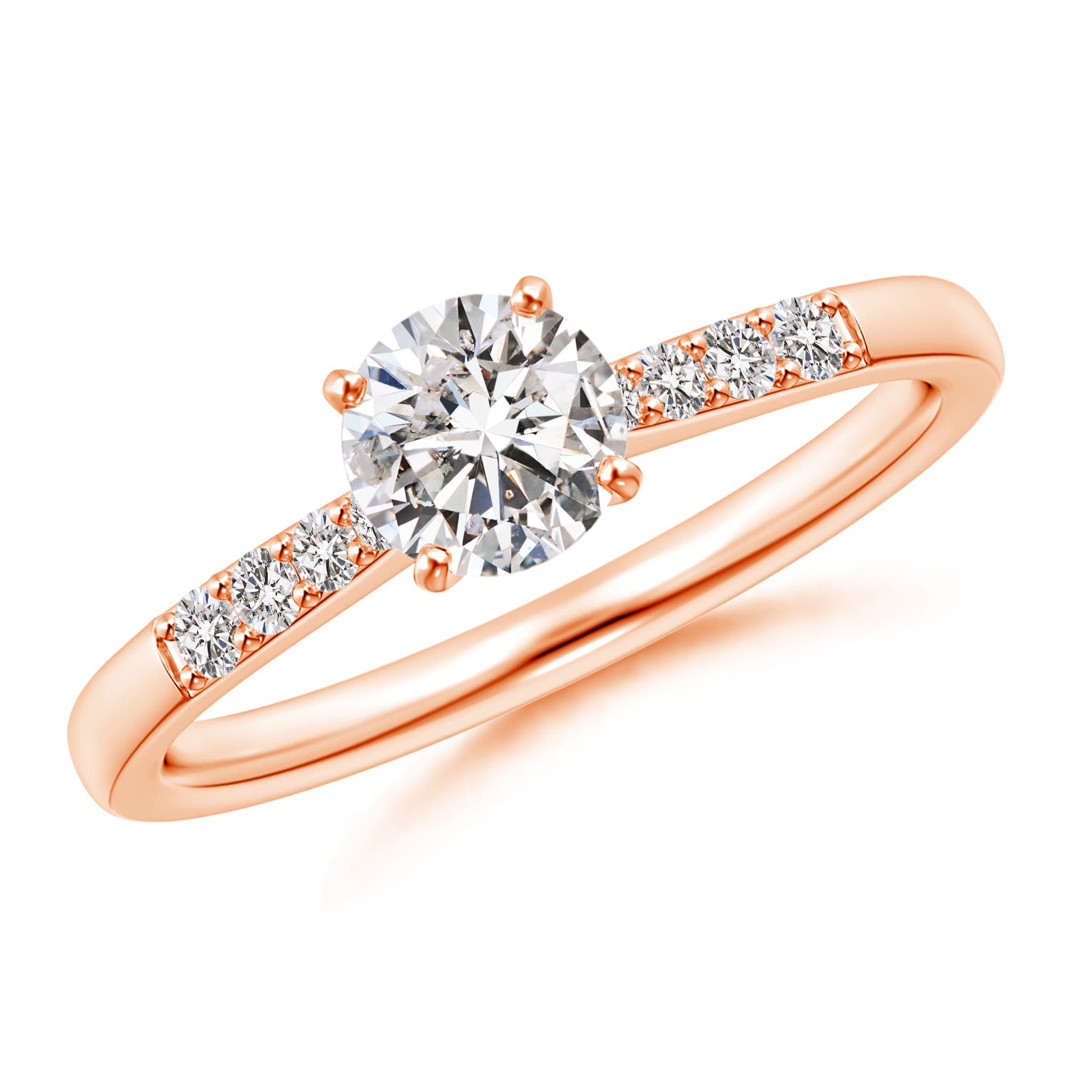 I-J, I1-I2 / 0.78 CT / 14 KT Rose Gold