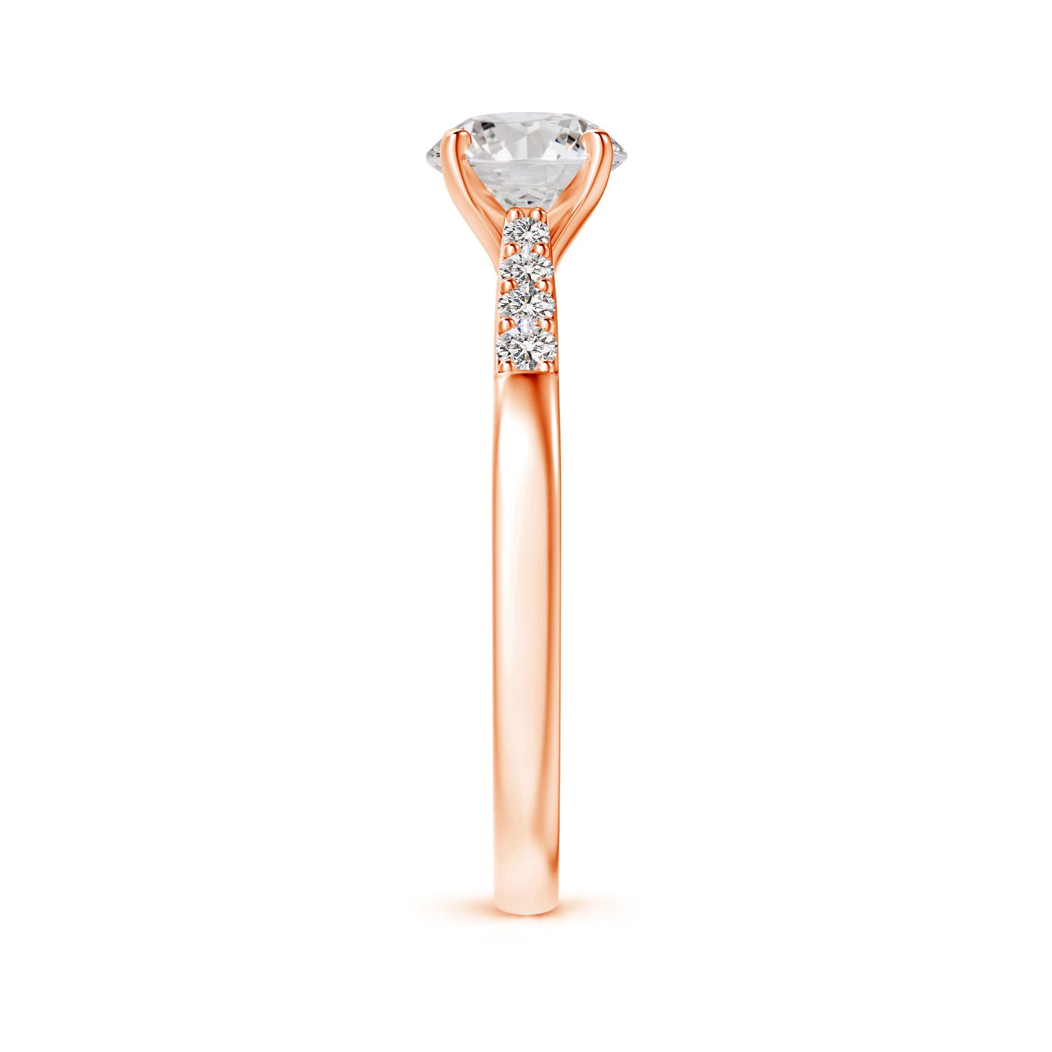 I-J, I1-I2 / 1.03 CT / 14 KT Rose Gold