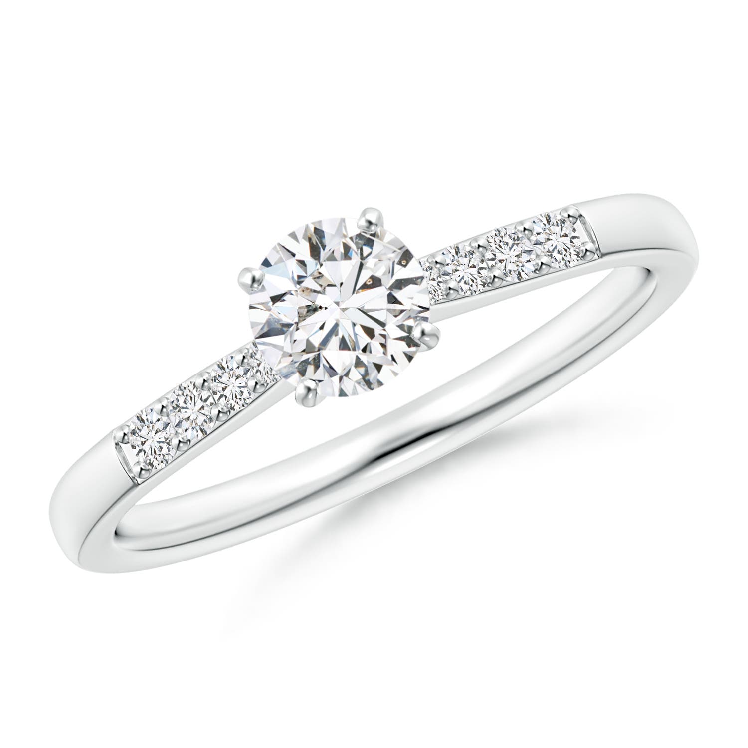 H, SI2 / 0.52 CT / 14 KT White Gold