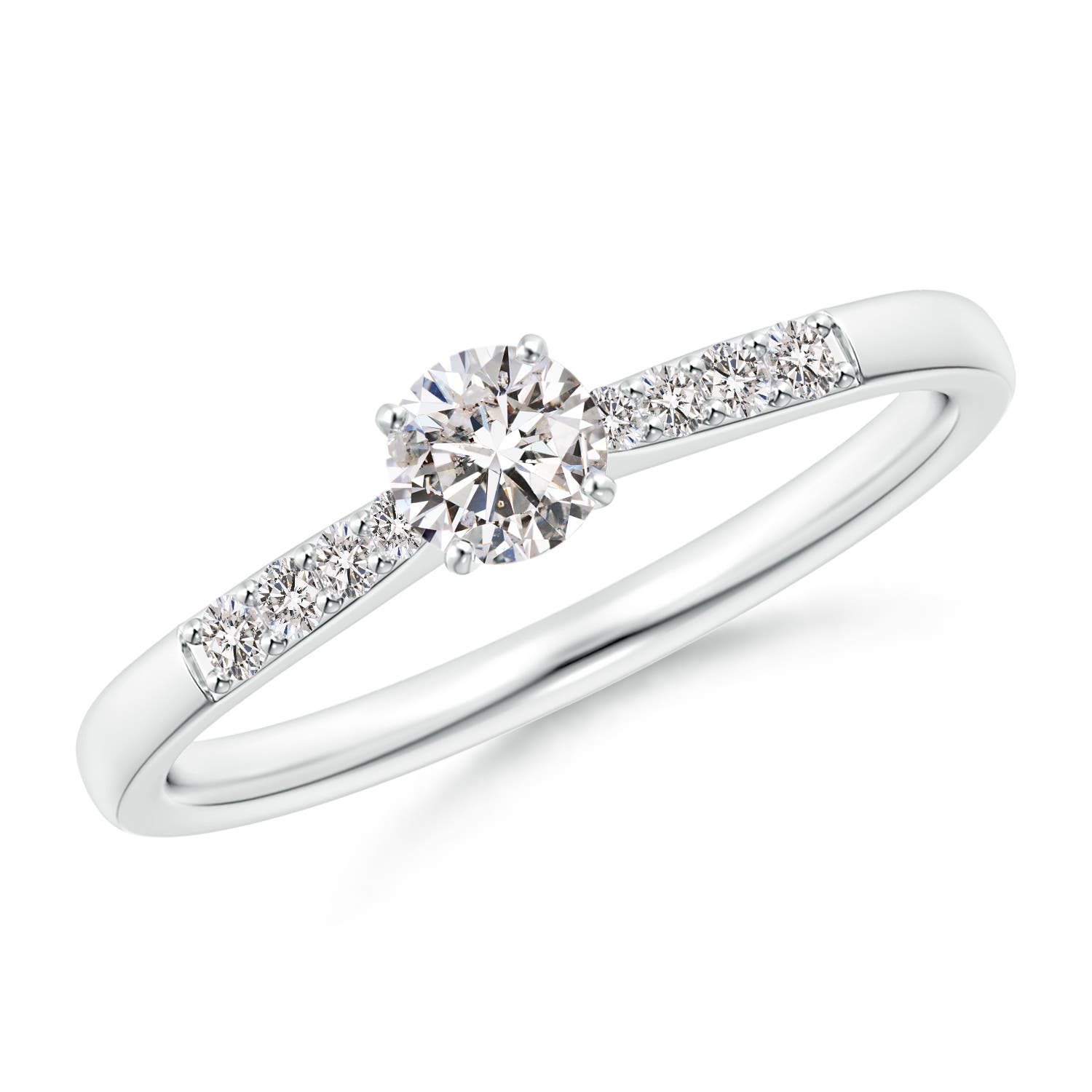 I-J, I1-I2 / 0.33 CT / 14 KT White Gold