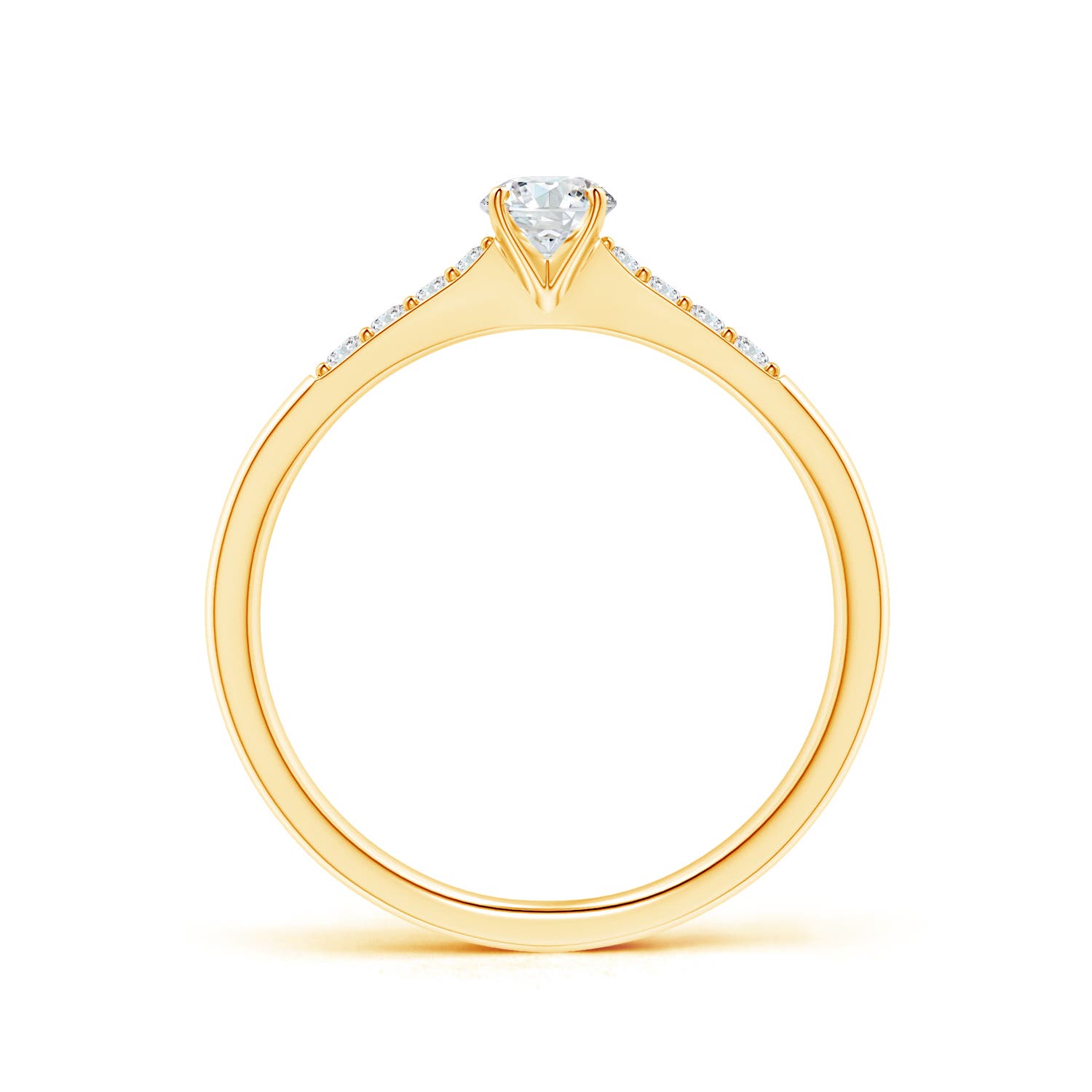 G, VS2 / 0.33 CT / 14 KT Yellow Gold