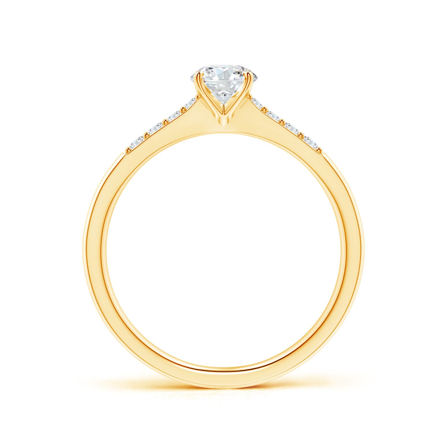 G, VS2 / 0.52 CT / 14 KT Yellow Gold