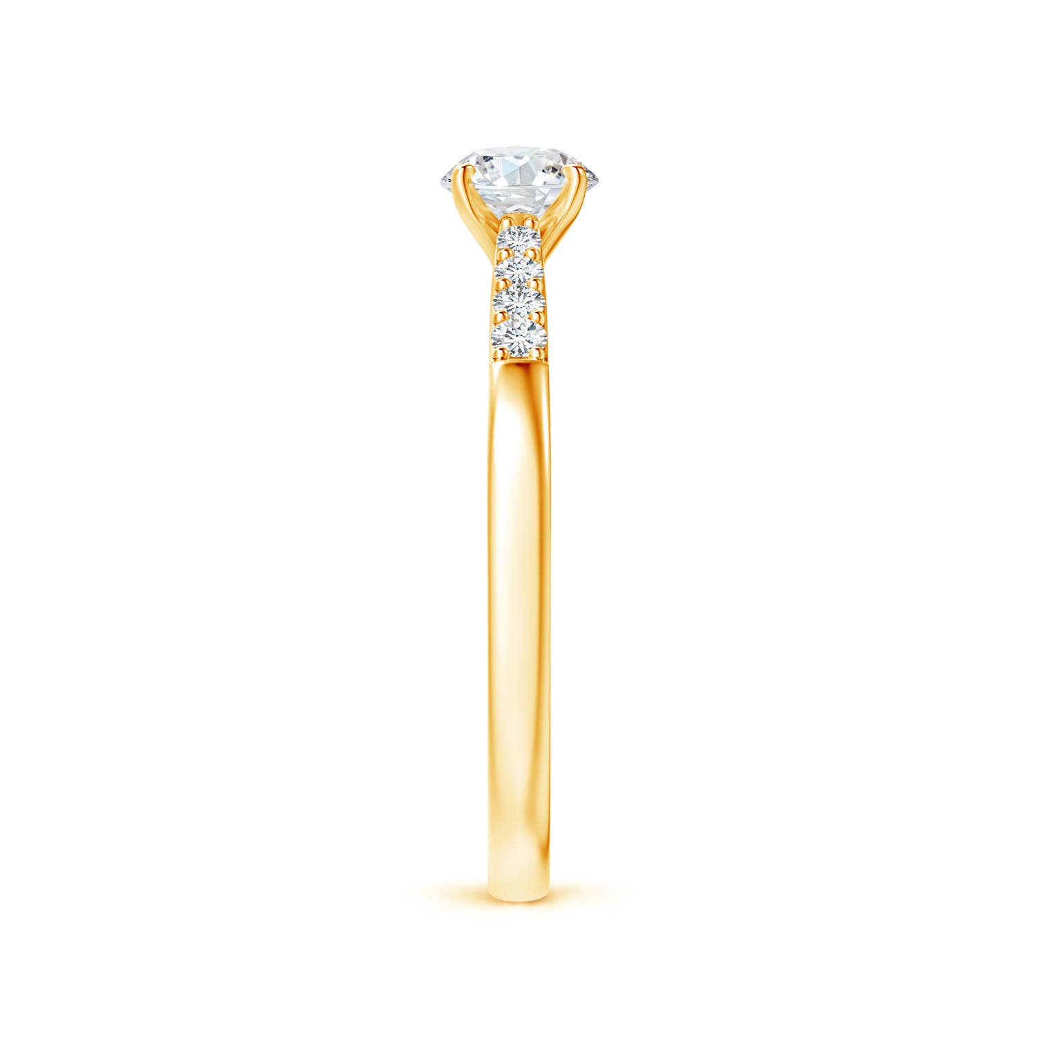 G, VS2 / 0.52 CT / 14 KT Yellow Gold