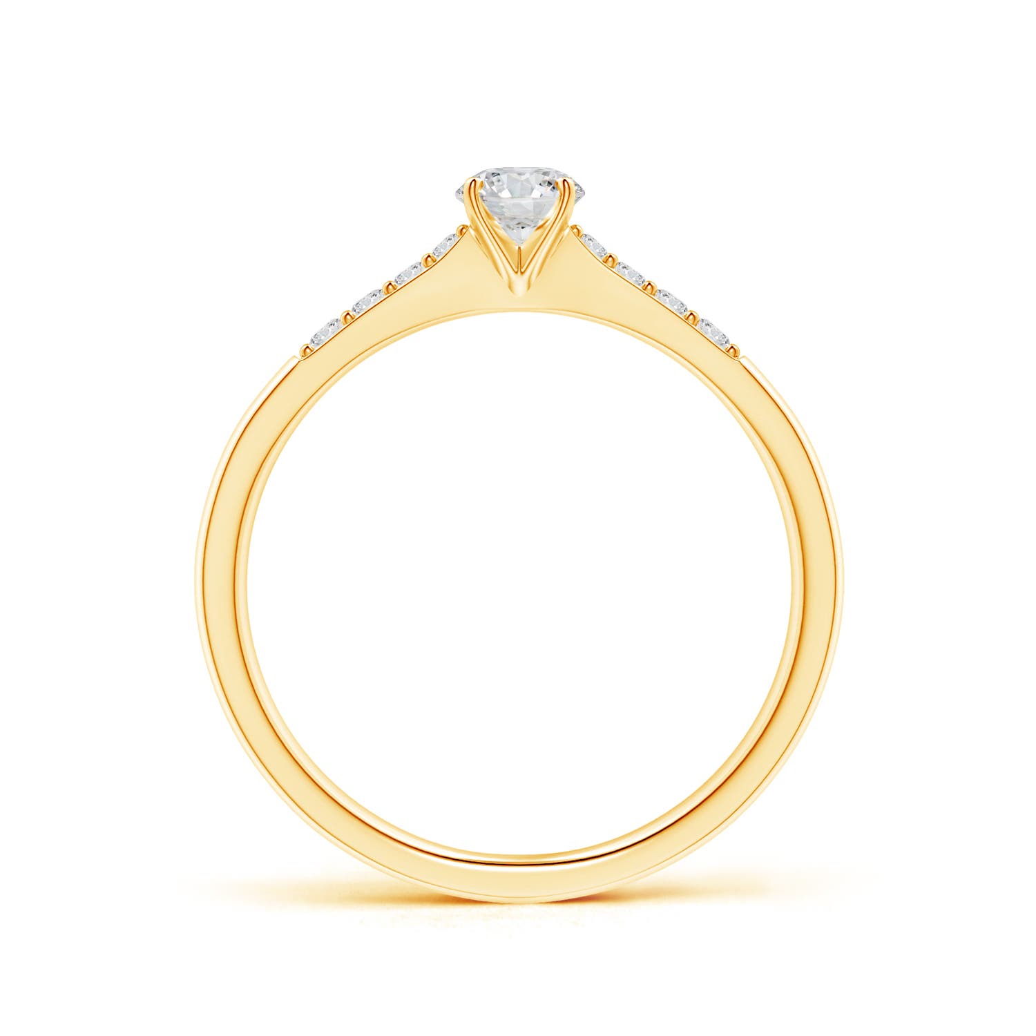 H, SI2 / 0.33 CT / 14 KT Yellow Gold