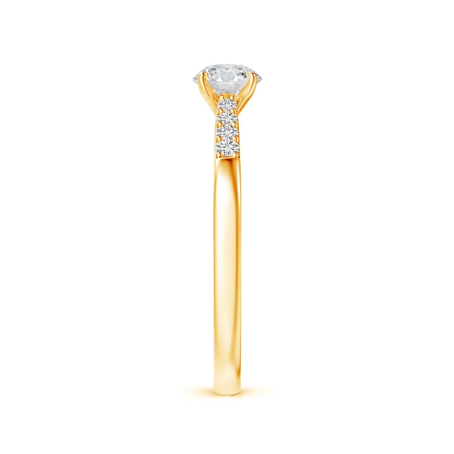 H, SI2 / 0.52 CT / 14 KT Yellow Gold