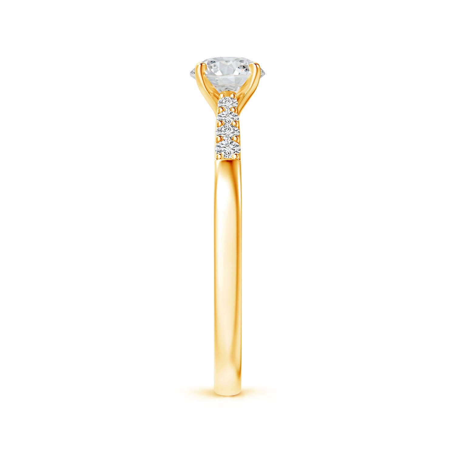 H, SI2 / 0.78 CT / 14 KT Yellow Gold