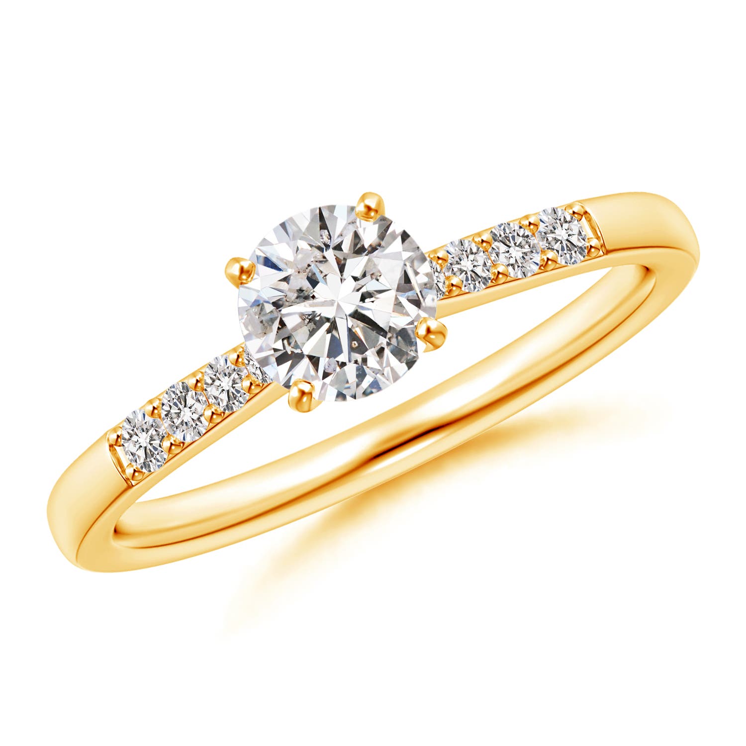 I-J, I1-I2 / 0.78 CT / 14 KT Yellow Gold