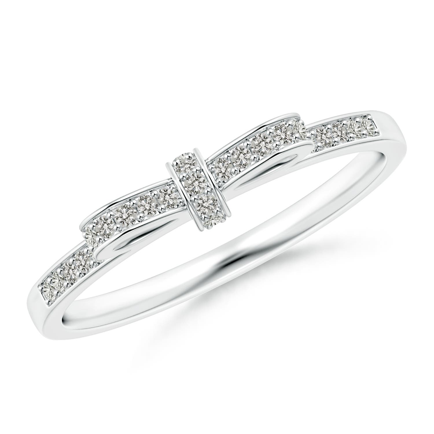 K, I3 / 0.15 CT / 14 KT White Gold