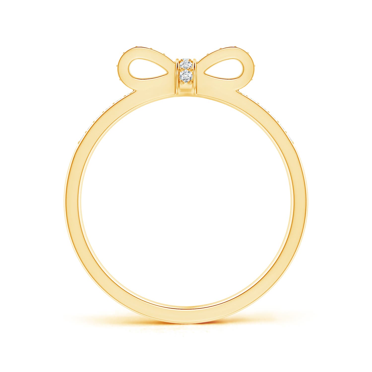 G, VS2 / 0.15 CT / 14 KT Yellow Gold