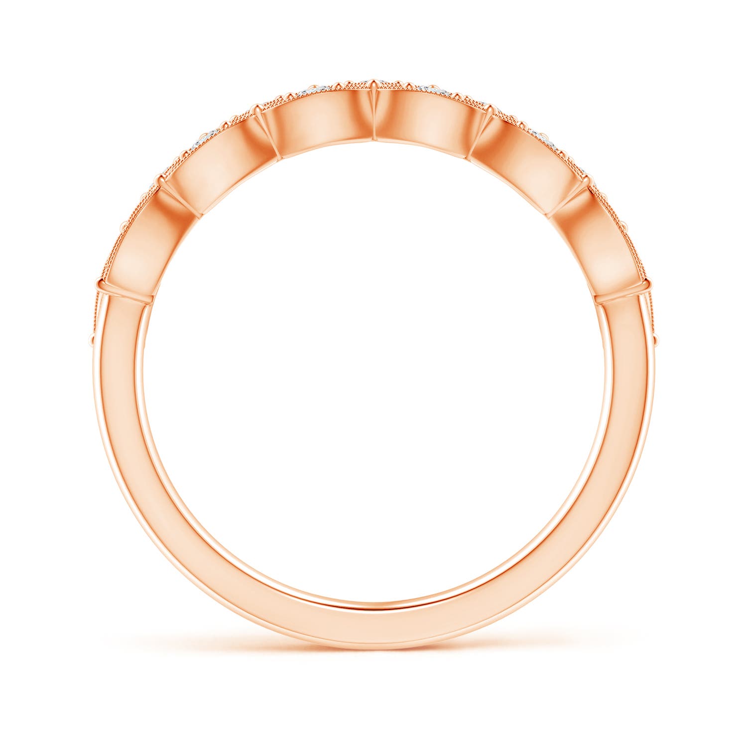 G, VS2 / 0.26 CT / 14 KT Rose Gold