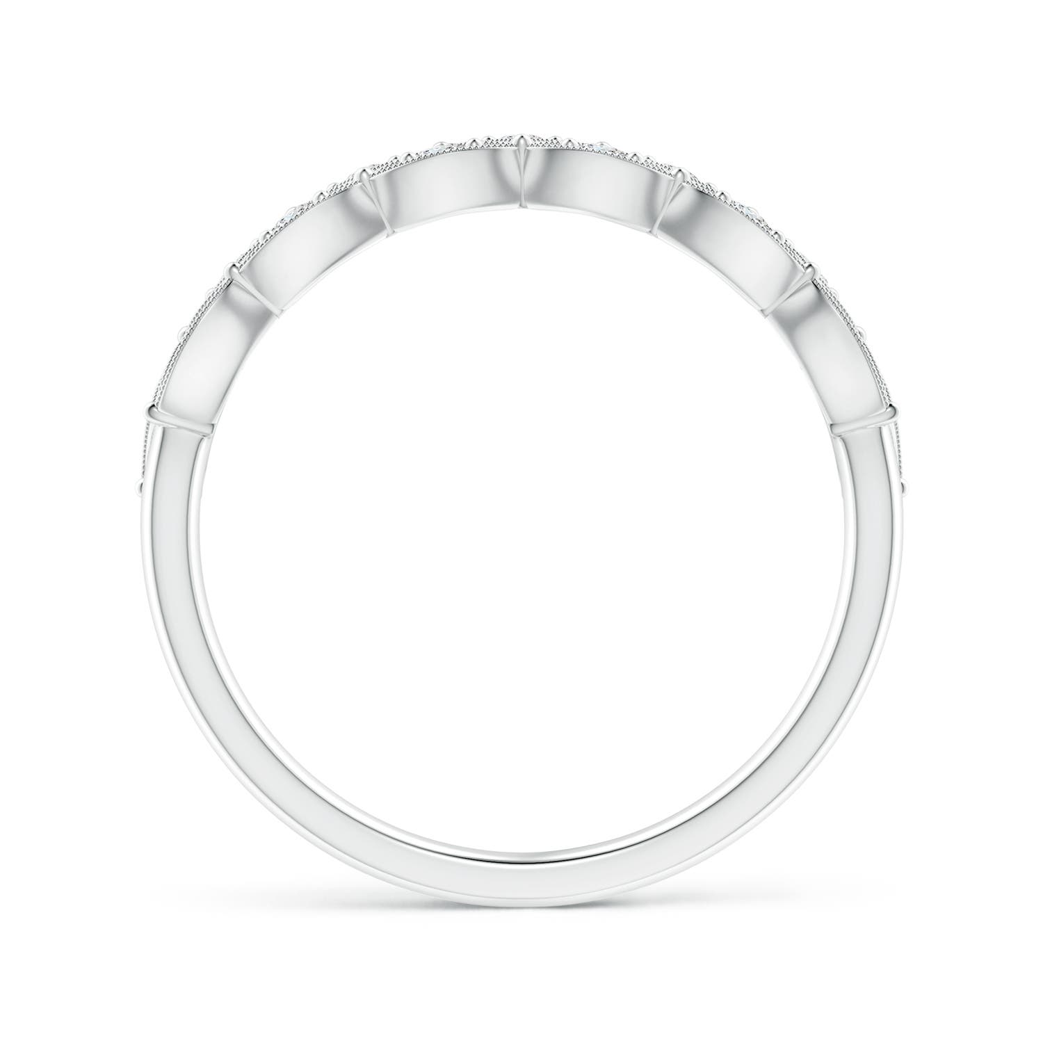 G, VS2 / 0.16 CT / 14 KT White Gold