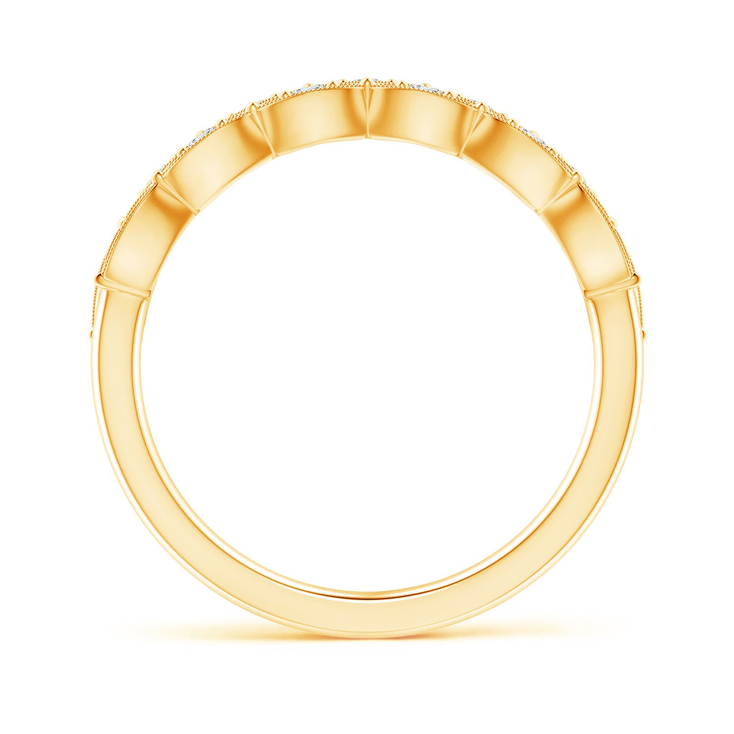 G, VS2 / 0.26 CT / 14 KT Yellow Gold