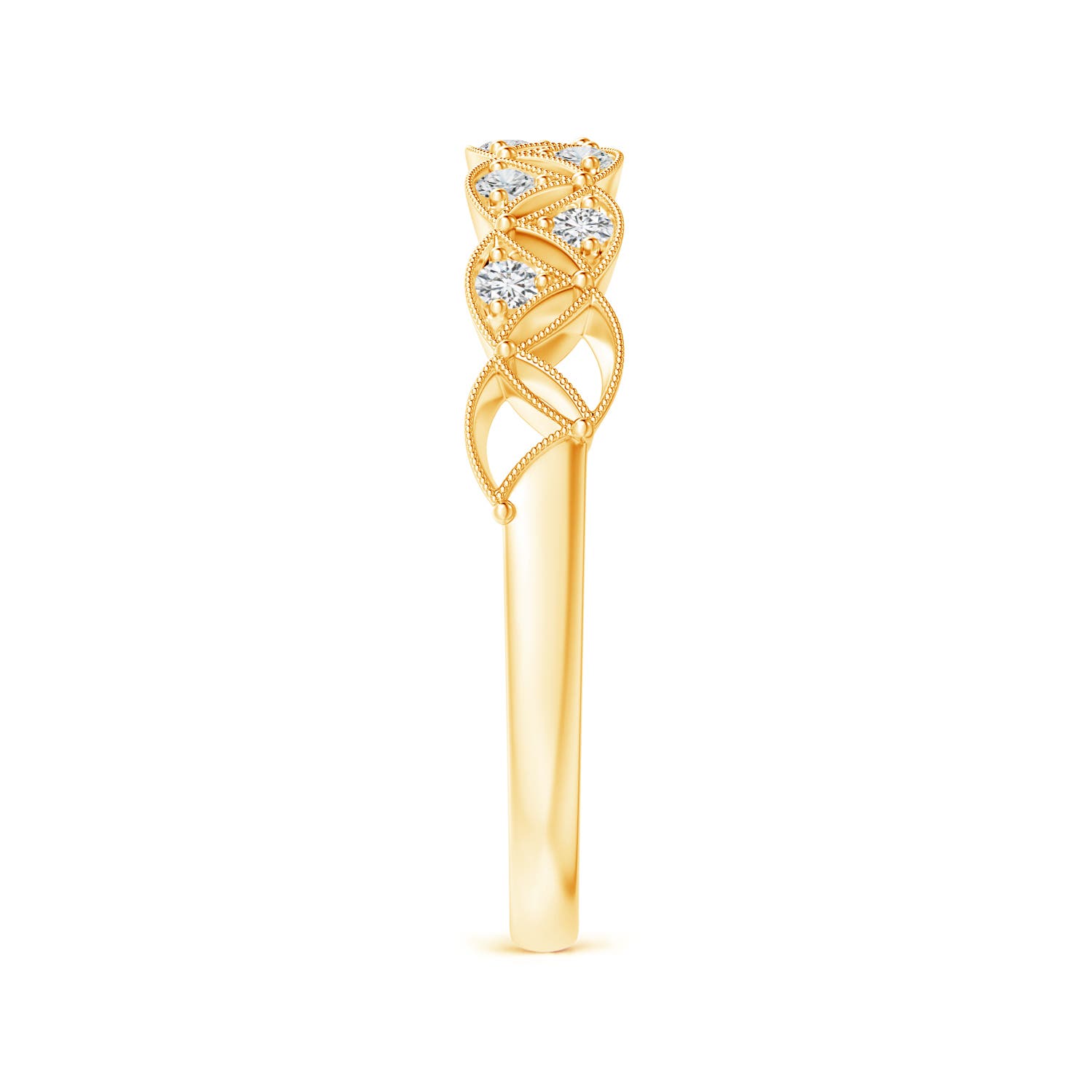 H, SI2 / 0.16 CT / 14 KT Yellow Gold