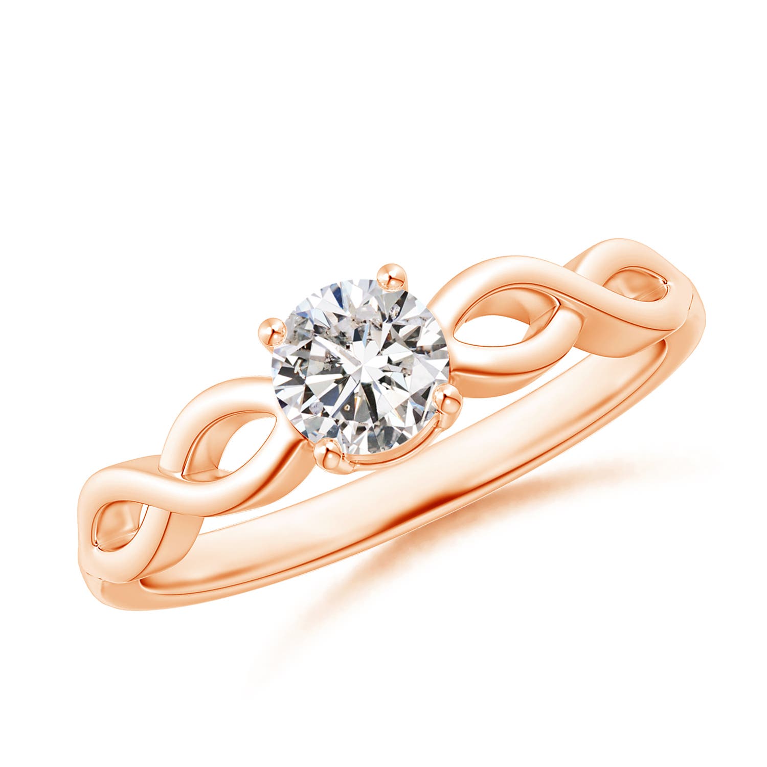 I-J, I1-I2 / 0.47 CT / 14 KT Rose Gold