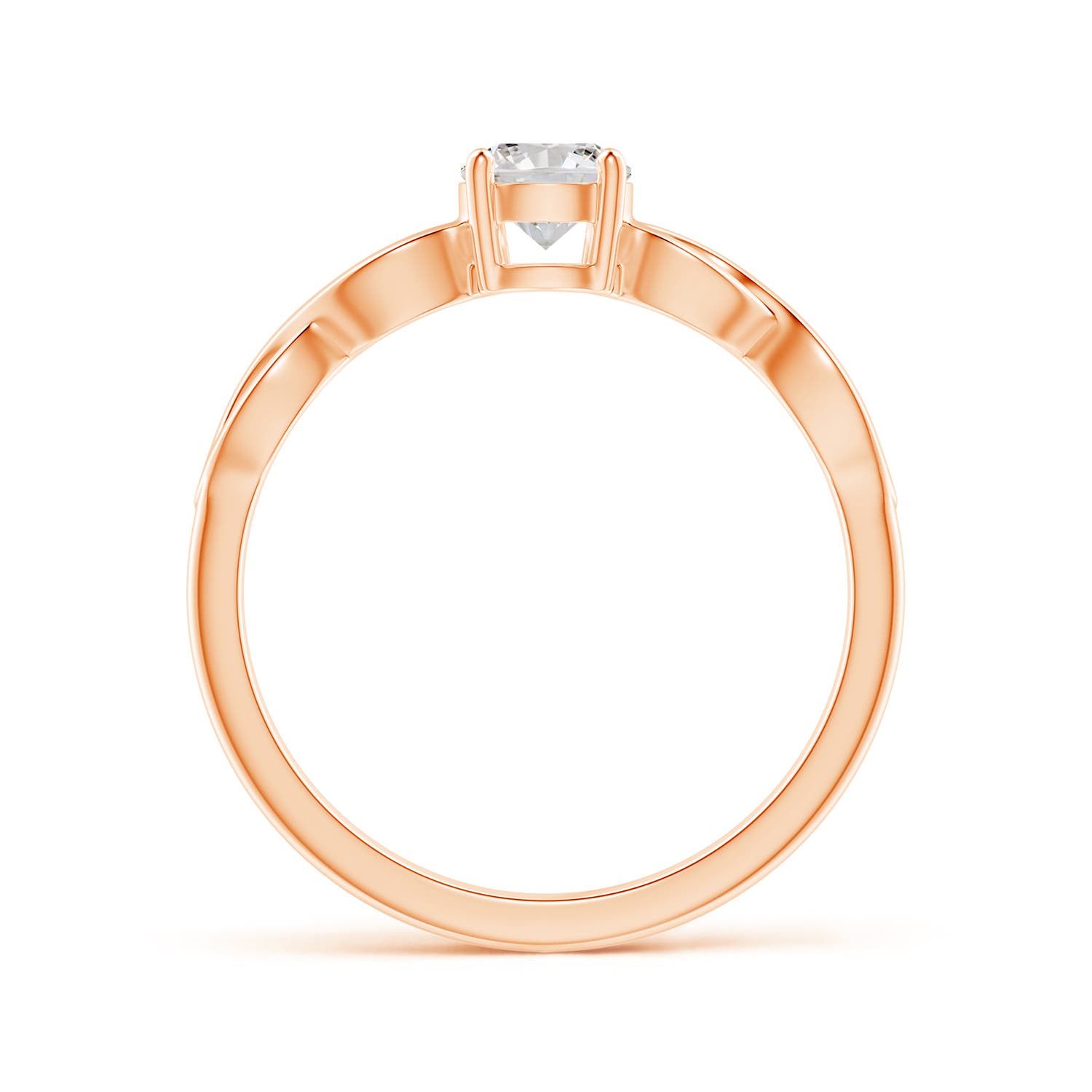 I-J, I1-I2 / 0.47 CT / 14 KT Rose Gold