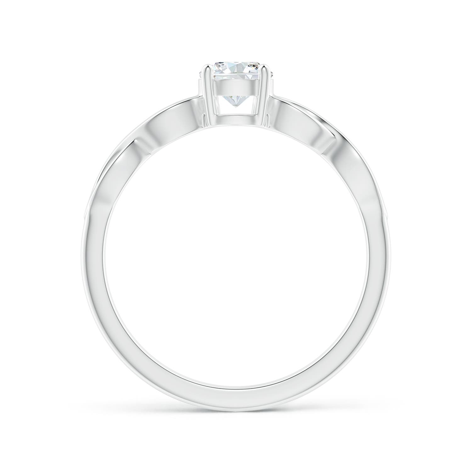 G, VS2 / 0.47 CT / 14 KT White Gold