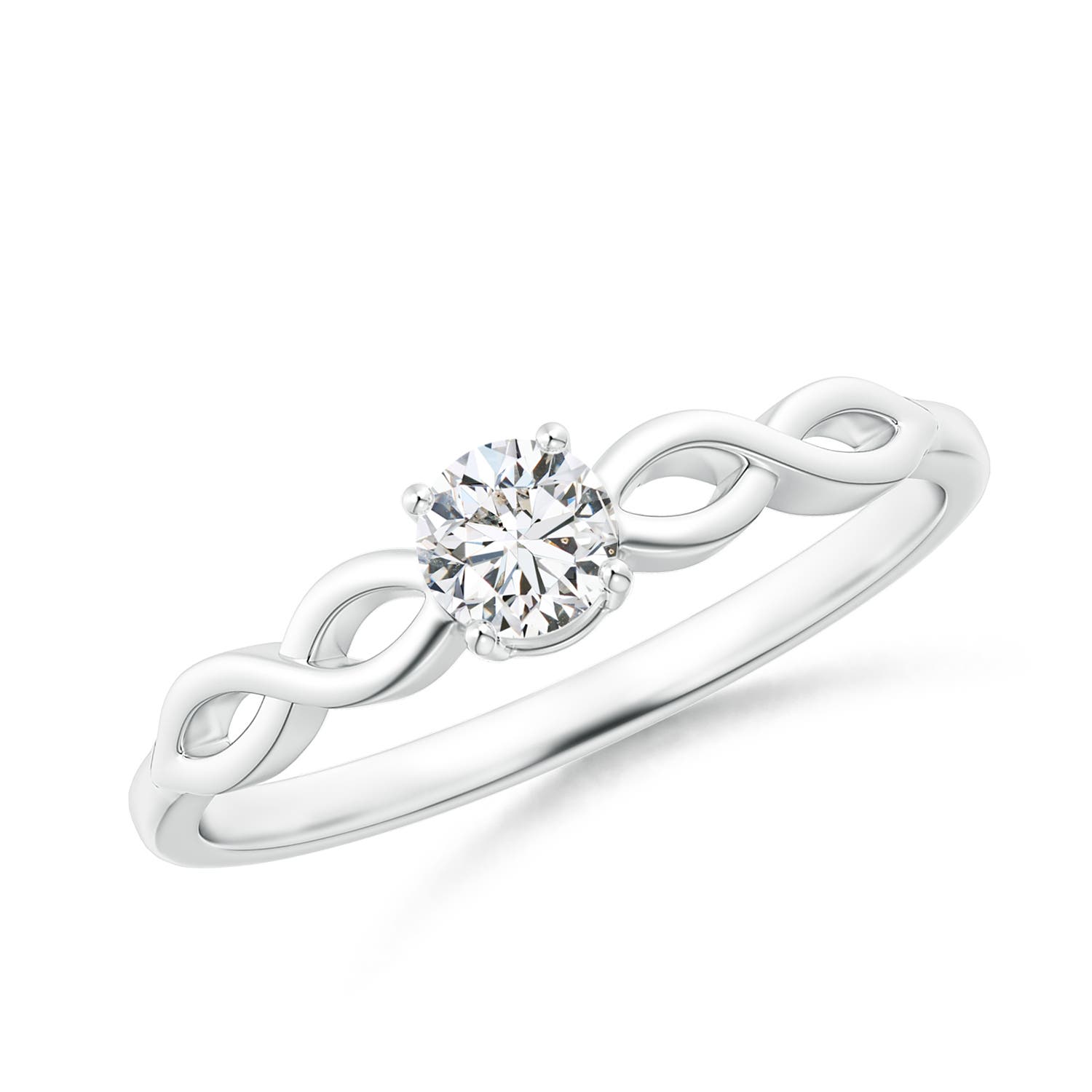 H, SI2 / 0.23 CT / 14 KT White Gold