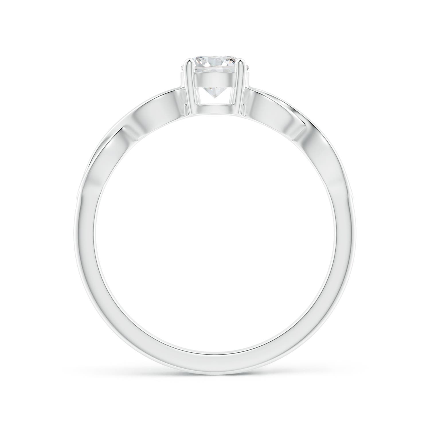 H, SI2 / 0.47 CT / 14 KT White Gold